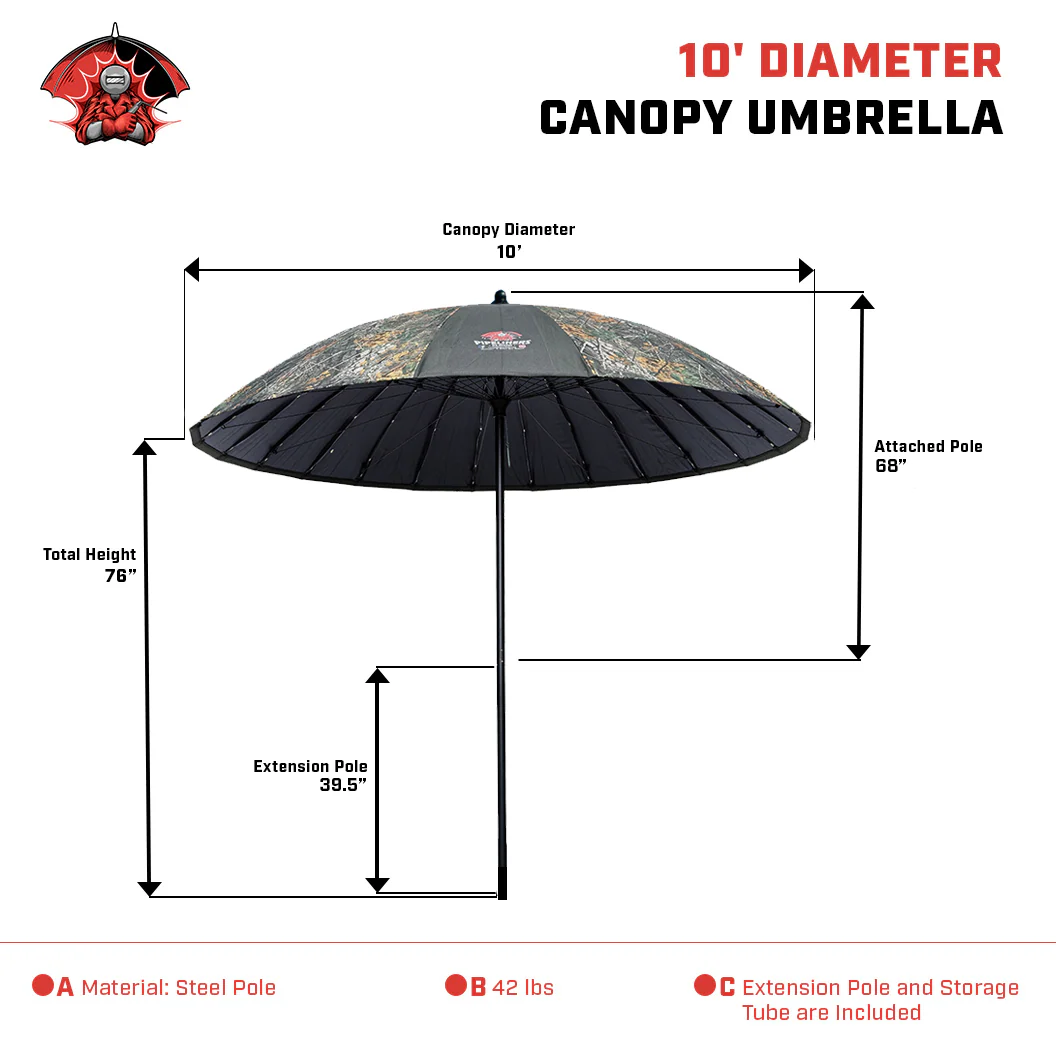10’ Heavy Duty Umbrella - Image 7