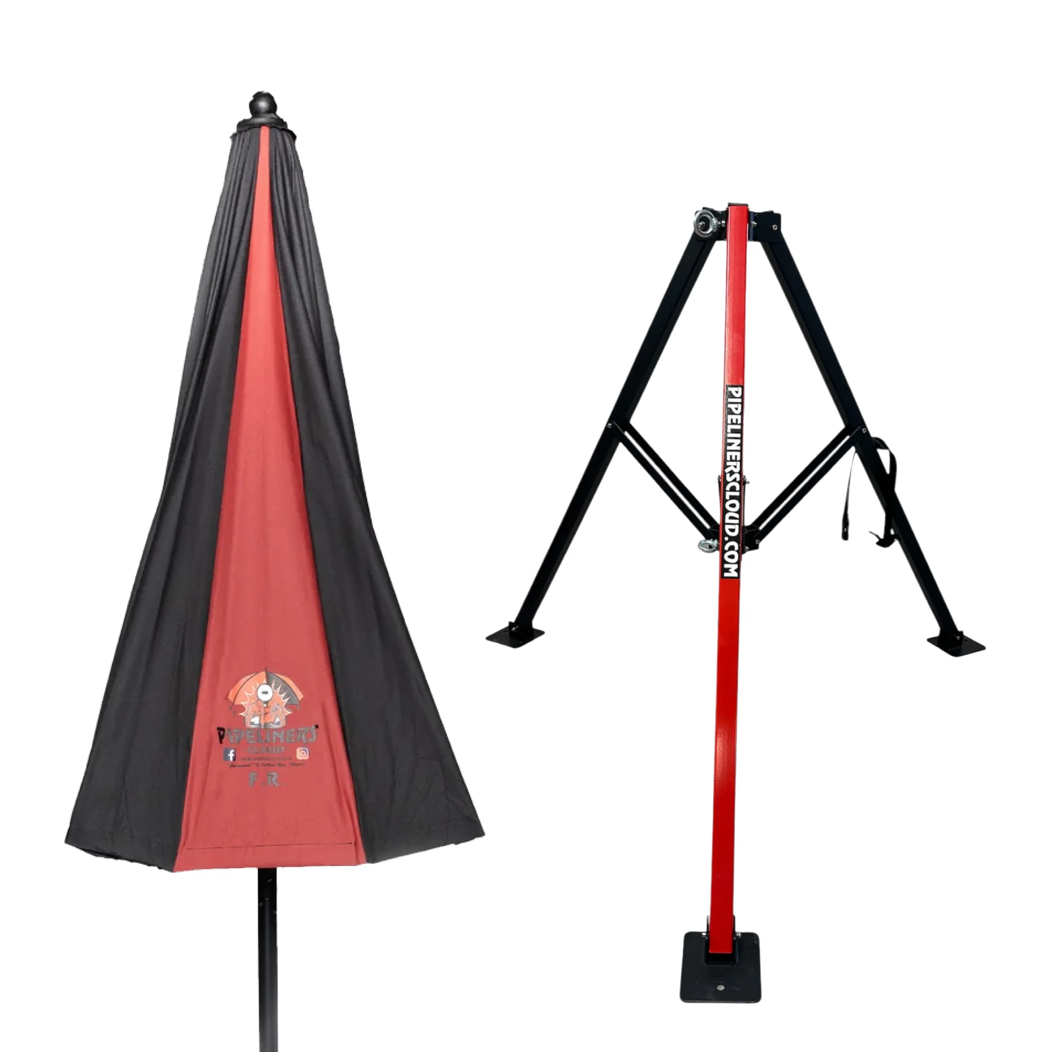 8' Umbrella & Tri-Pod Stand Set - Image 10