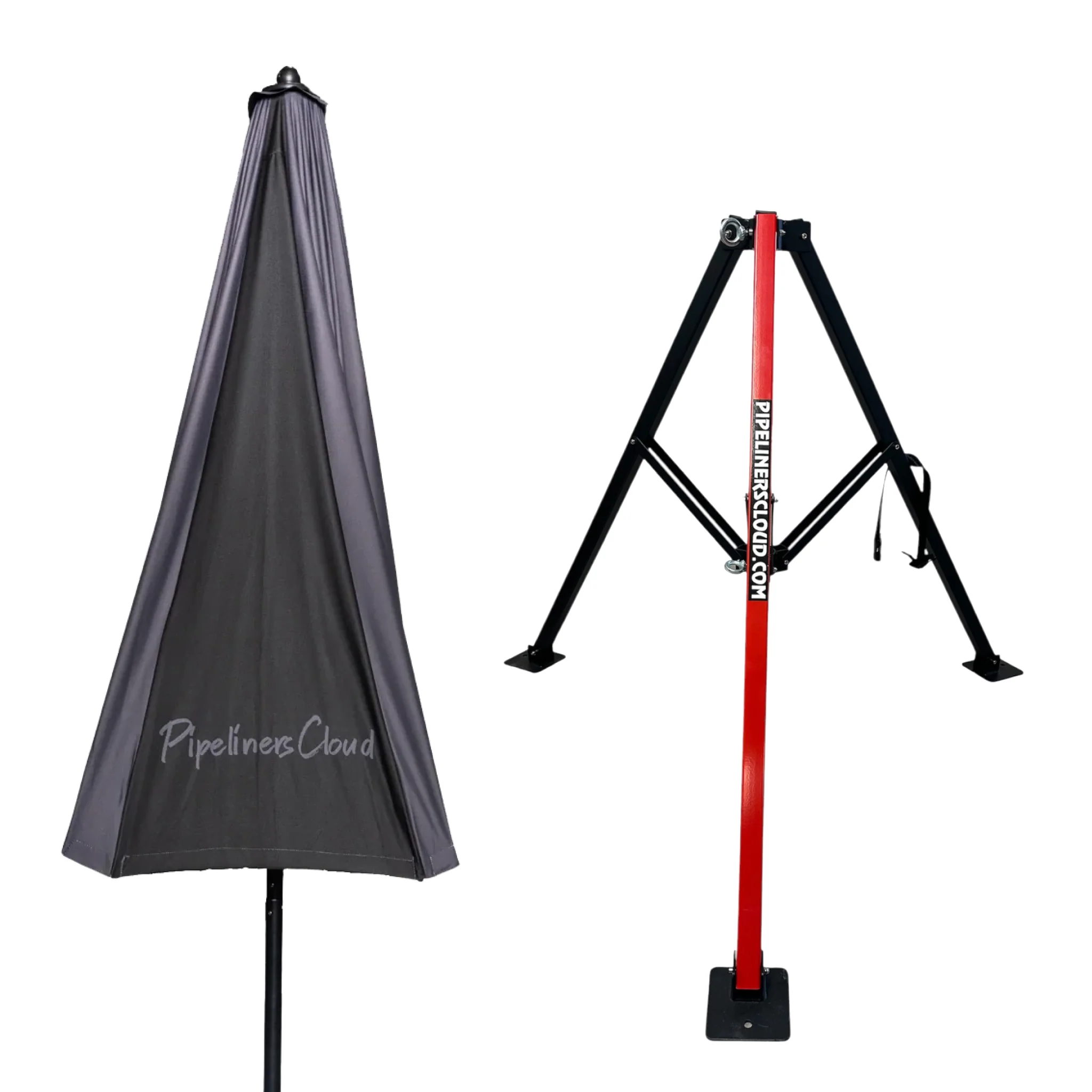 8' Umbrella & Tri-Pod Stand Set - Image 12