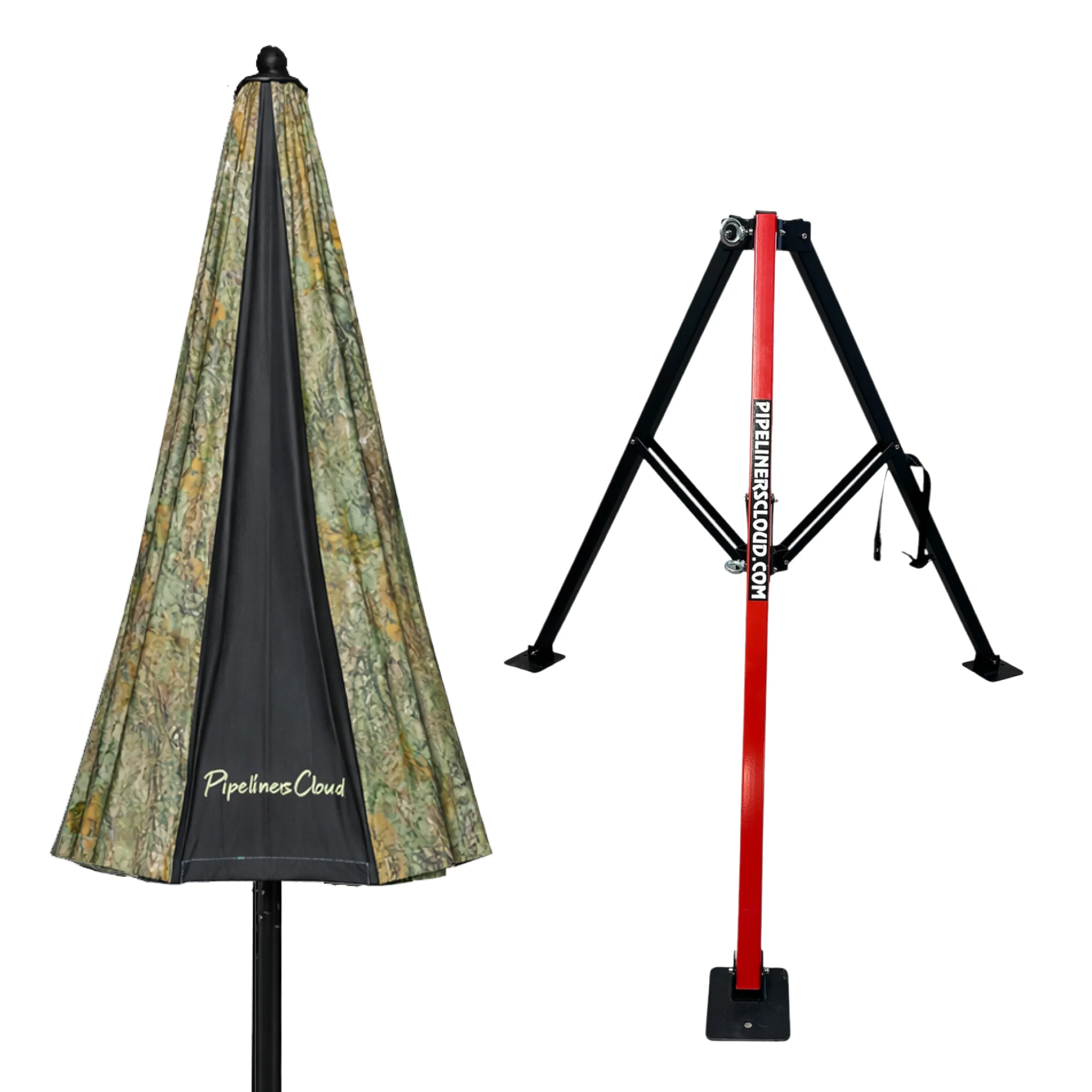 8' Umbrella & Tri-Pod Stand Set - Image 5