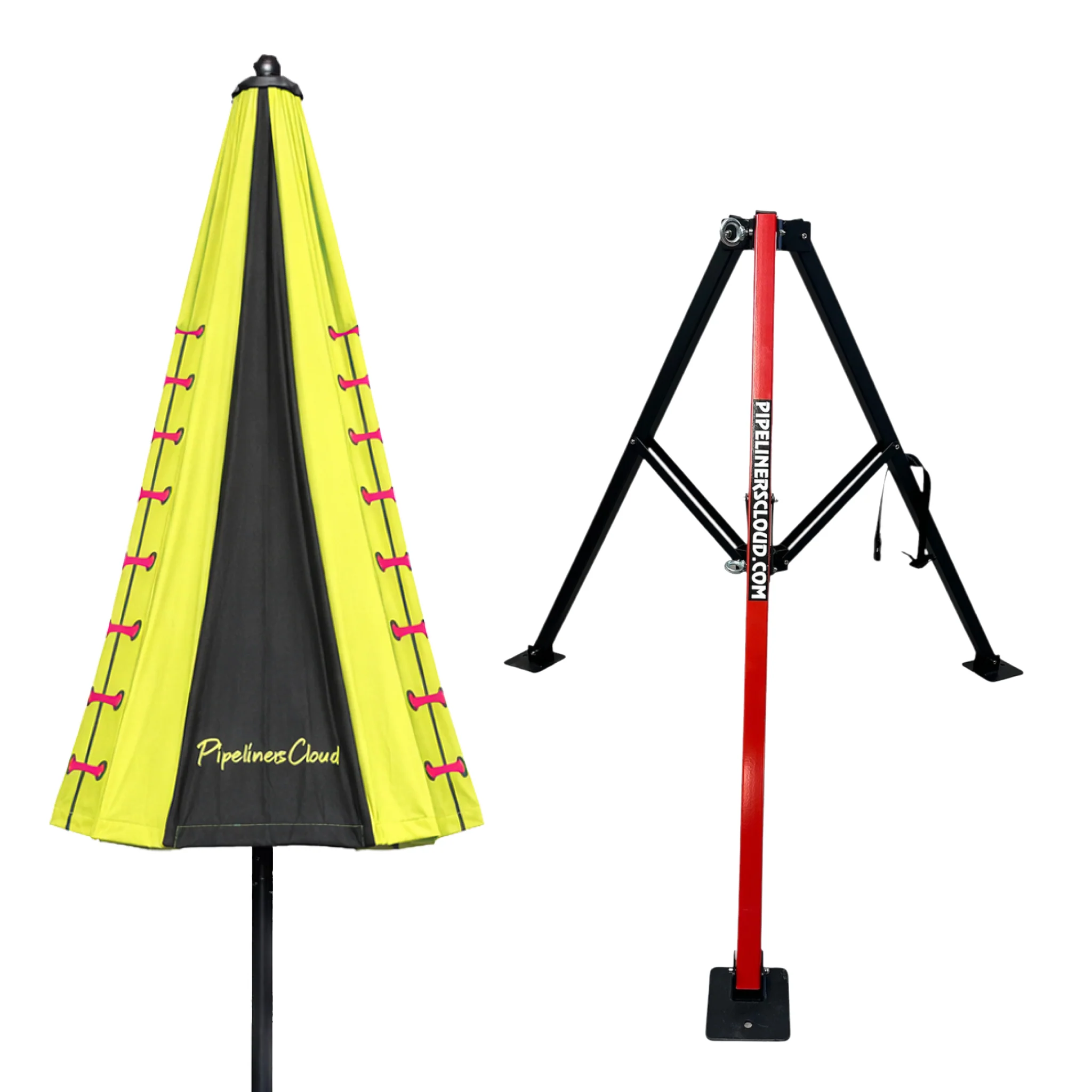 8' Umbrella & Tri-Pod Stand Set - Image 6