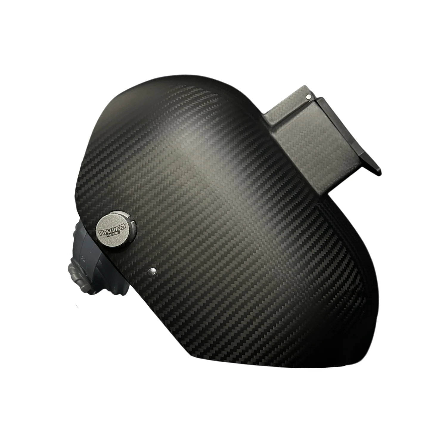 Trimmed Bottom Carbon Fiber Welding Hood - Image 5