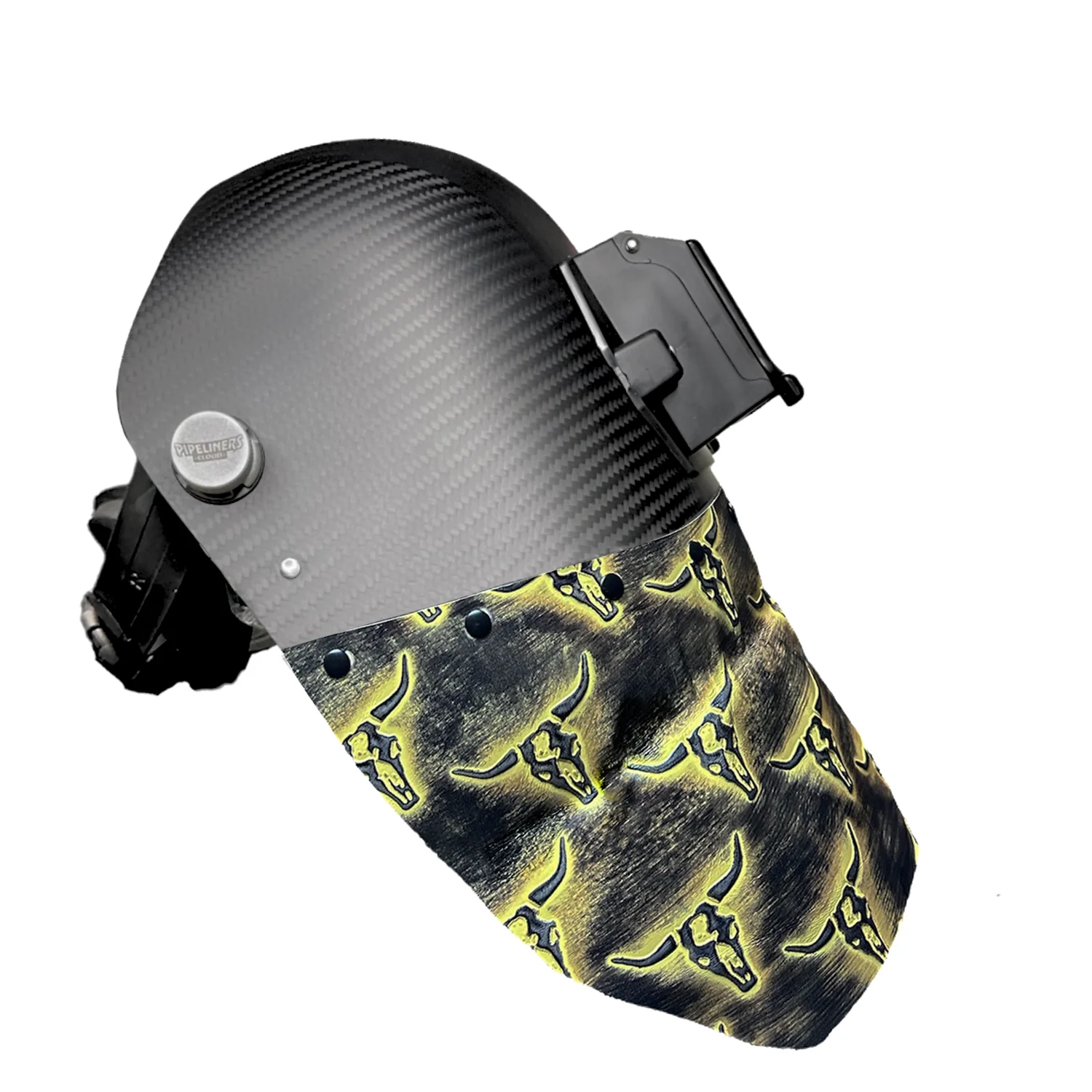 Chopped Bottom Carbon Fiber Welding Hood - Image 14
