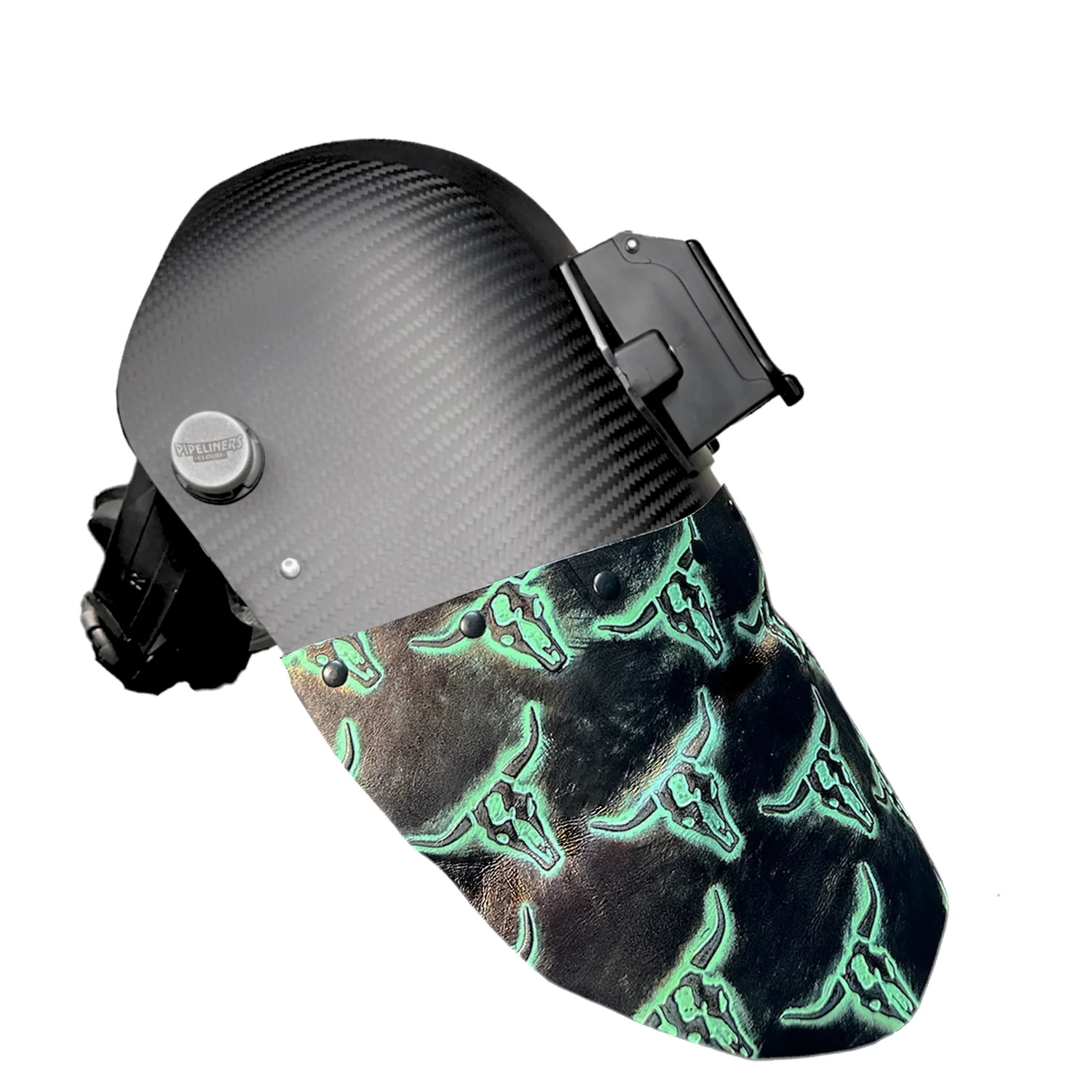 Chopped Bottom Carbon Fiber Welding Hood - Image 15