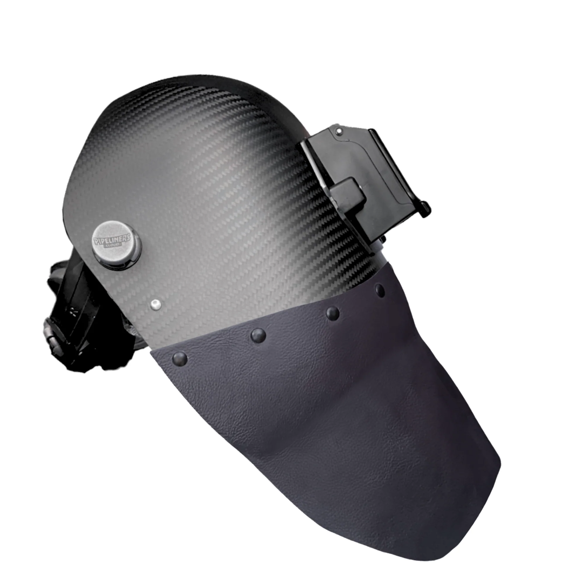Chopped Bottom Carbon Fiber Welding Hood - Image 4
