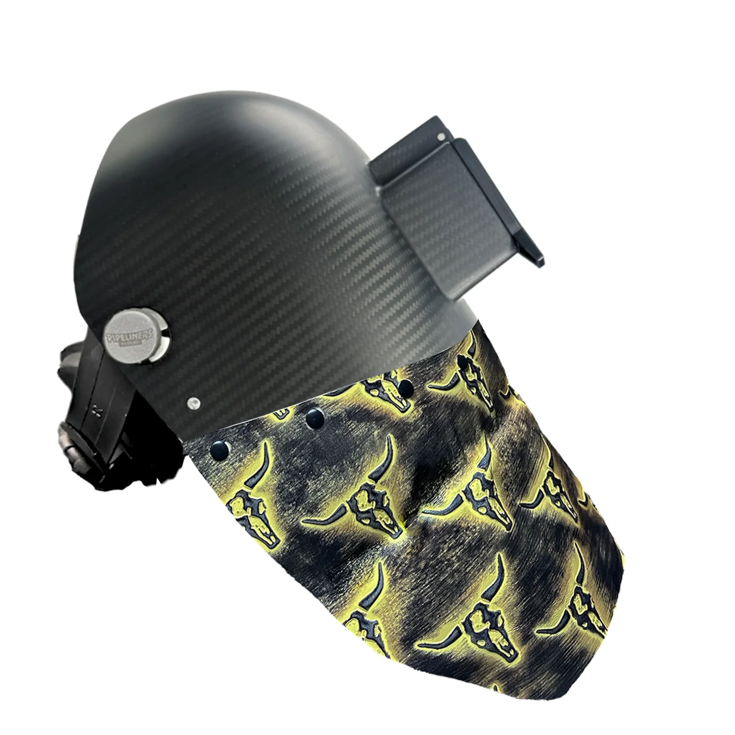 Chopped Bottom Carbon Fiber Welding Hood - Image 49