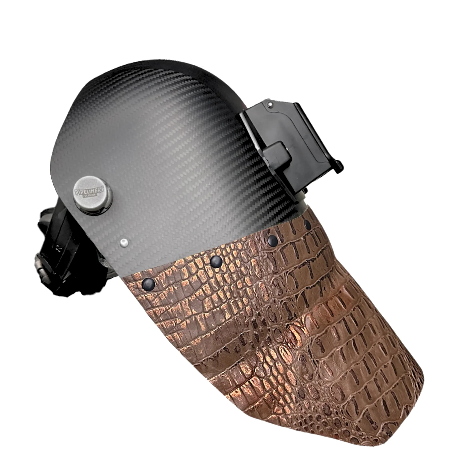 Chopped Bottom Carbon Fiber Welding Hood - Image 9