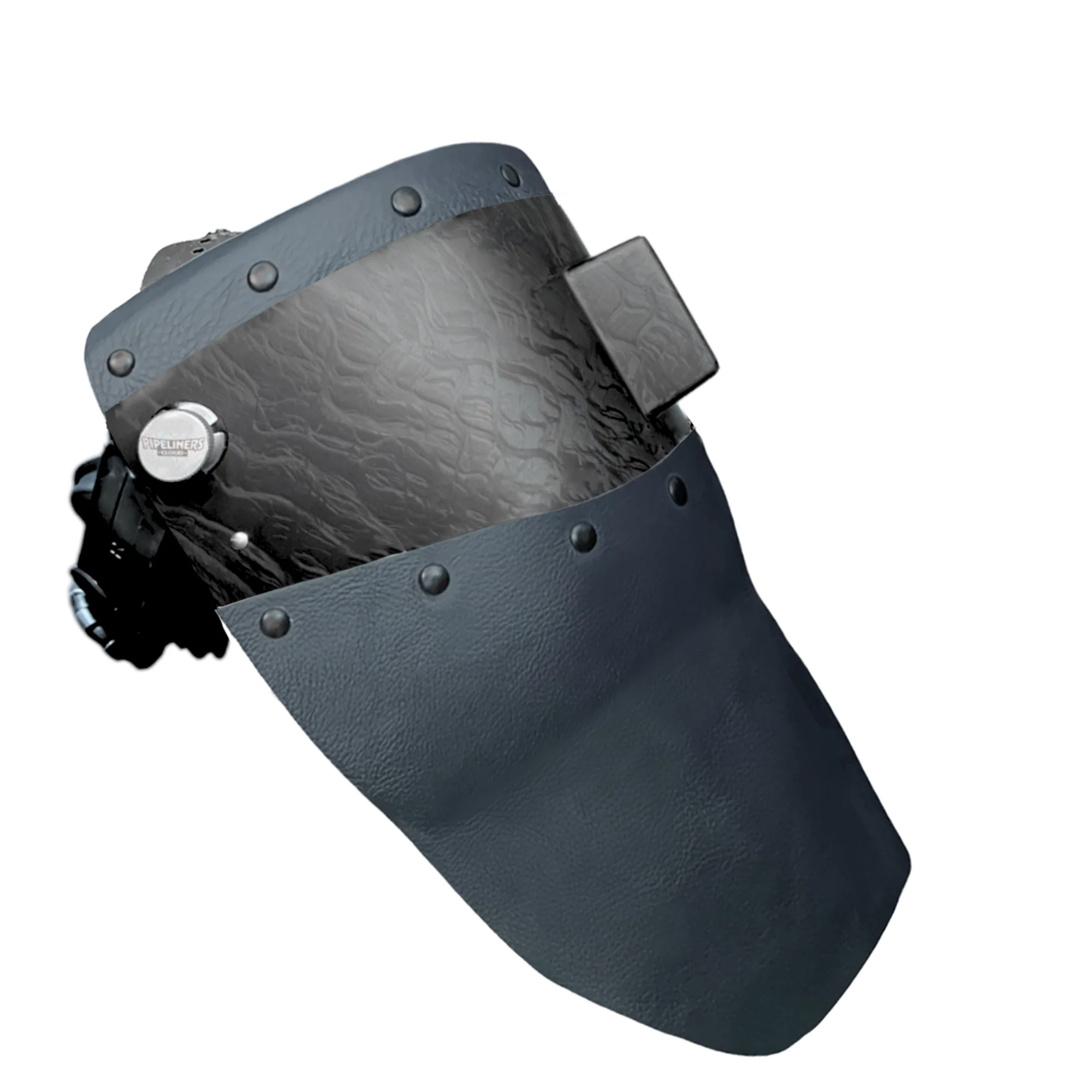 Corn Silk Carbon Fiber Chopped Top & Bottom Leather Welding Hood - Image 15