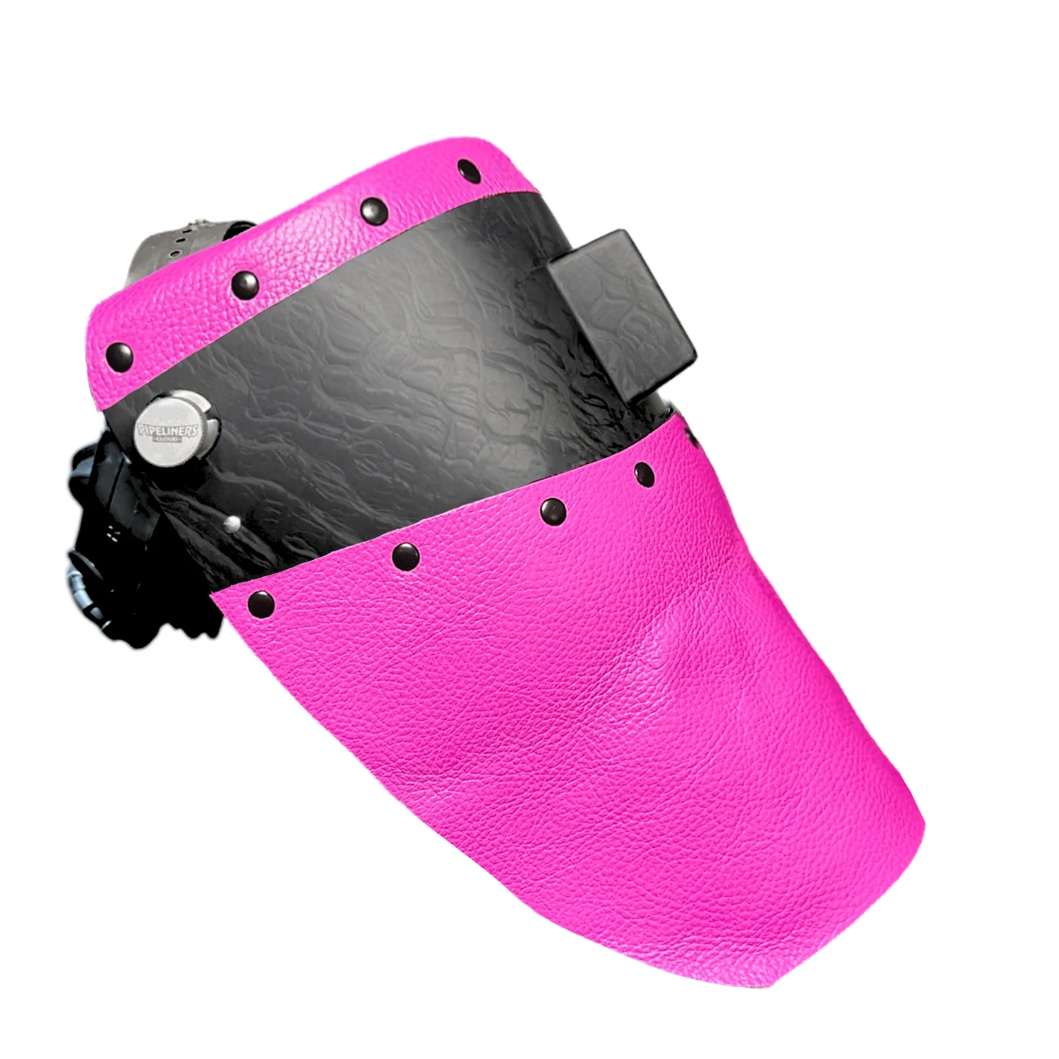 Corn Silk Carbon Fiber Chopped Top & Bottom Leather Welding Hood - Image 25