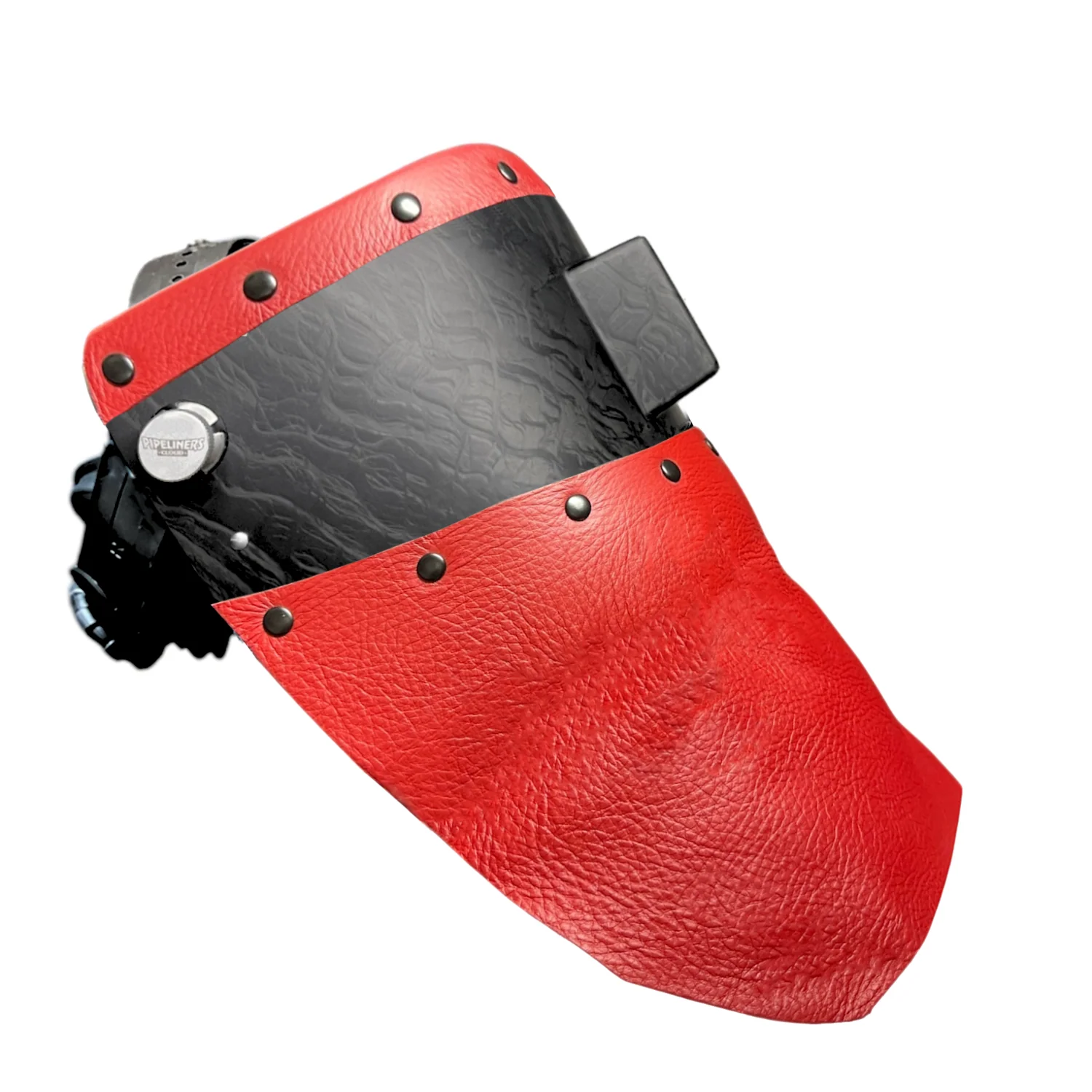 Corn Silk Carbon Fiber Chopped Top & Bottom Leather Welding Hood - Image 26