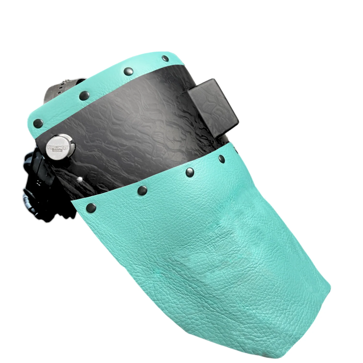 Corn Silk Carbon Fiber Chopped Top & Bottom Leather Welding Hood - Image 28