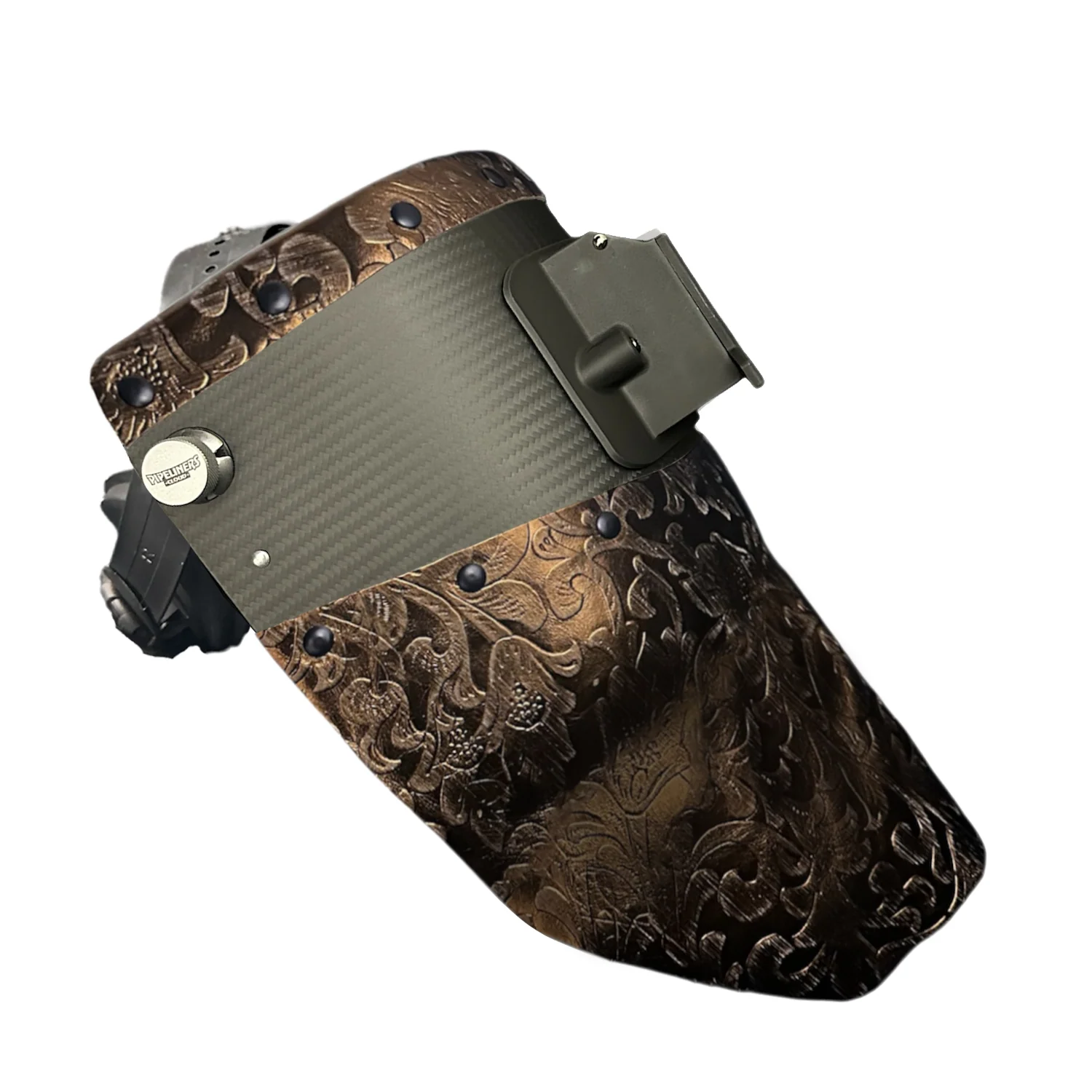 Chopped Top & Bottom Carbon Fiber Welding Hood - Image 15