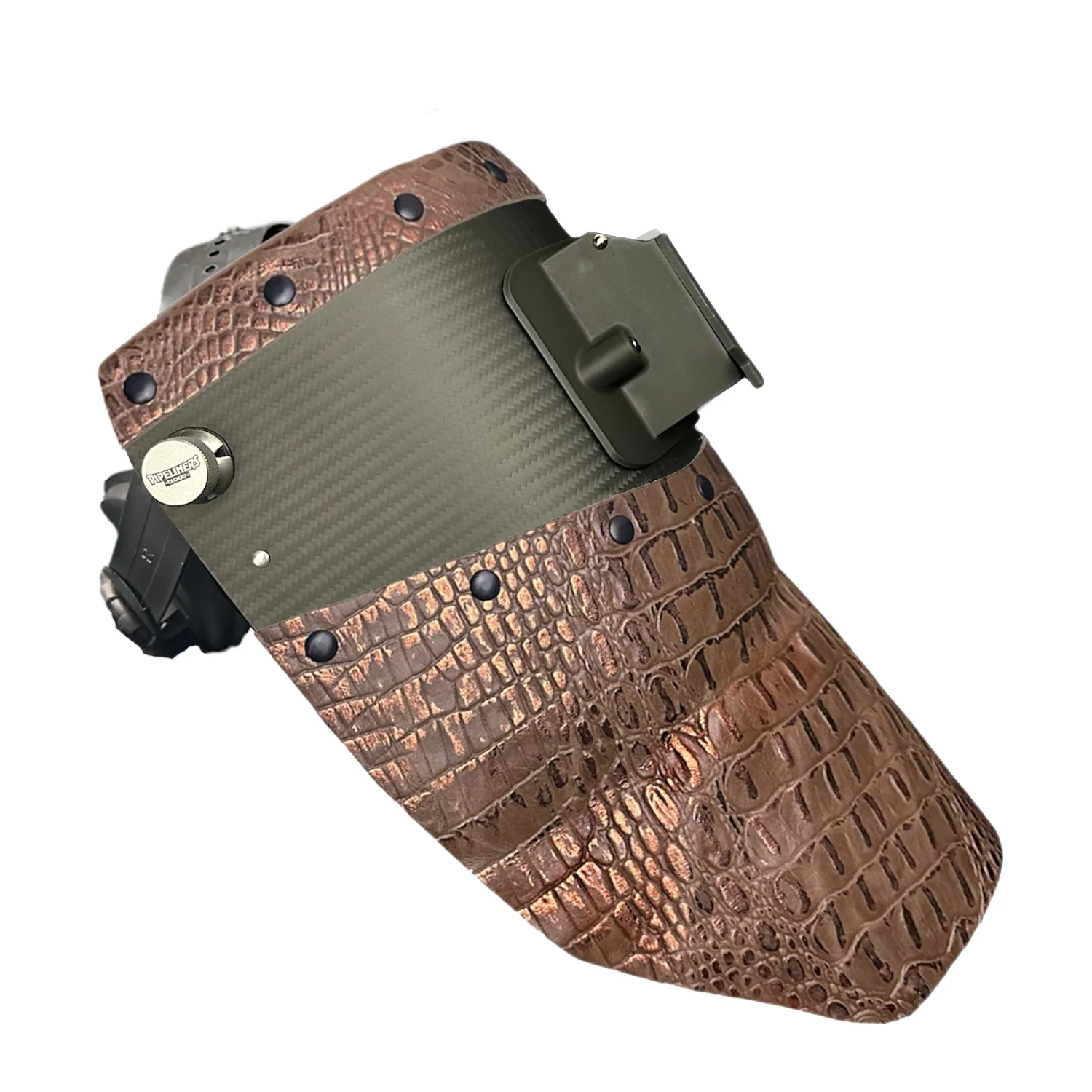 Chopped Top & Bottom Carbon Fiber Welding Hood - Image 16