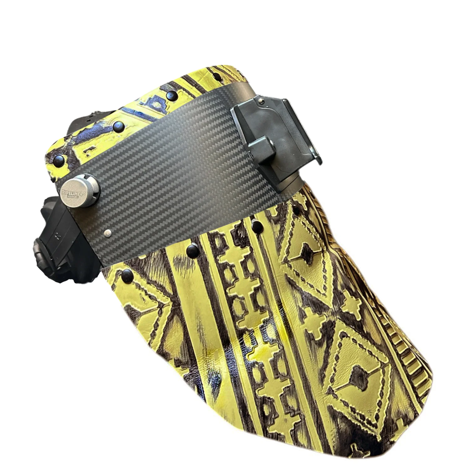 Chopped Top & Bottom Carbon Fiber Welding Hood - Image 20