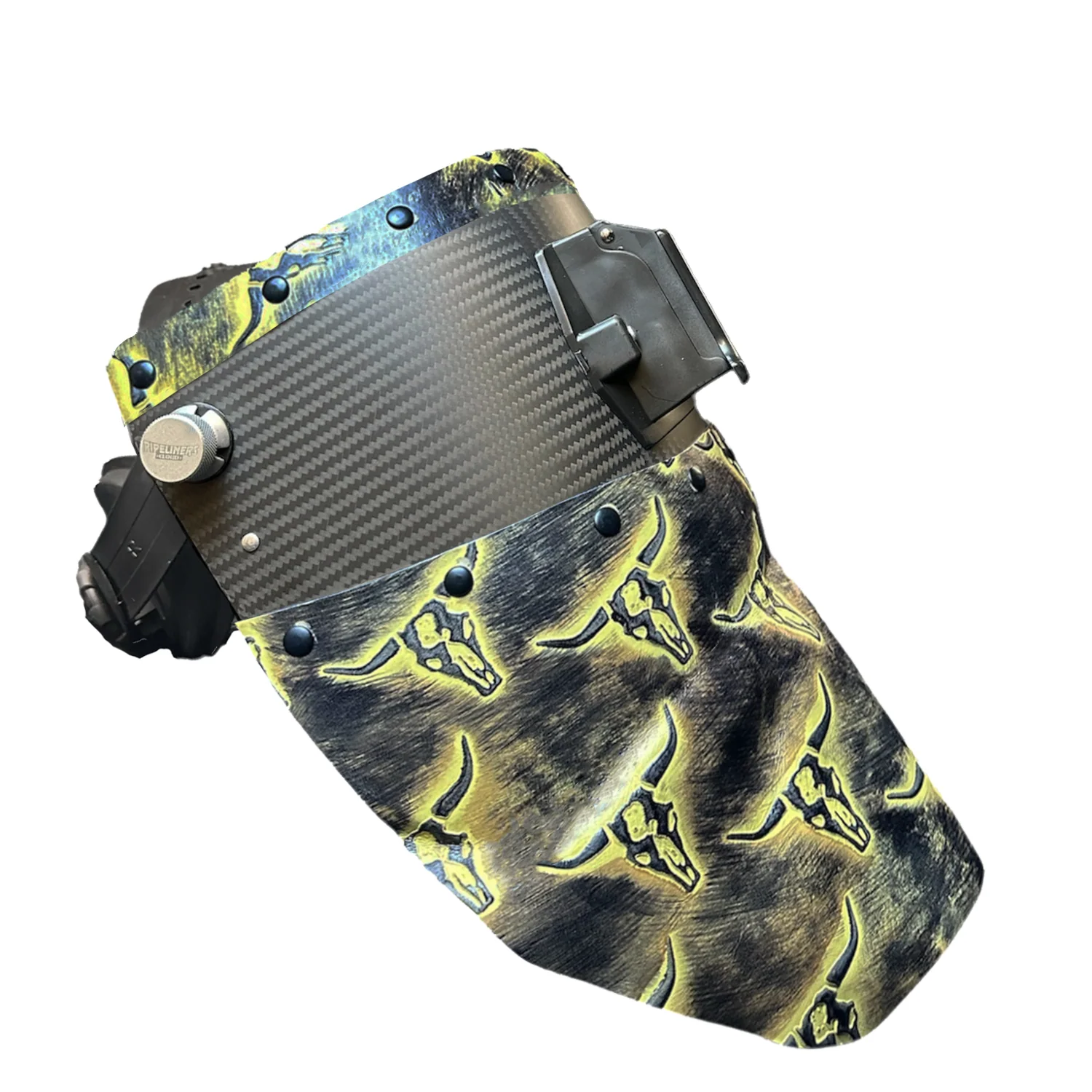 Chopped Top & Bottom Carbon Fiber Welding Hood - Image 21