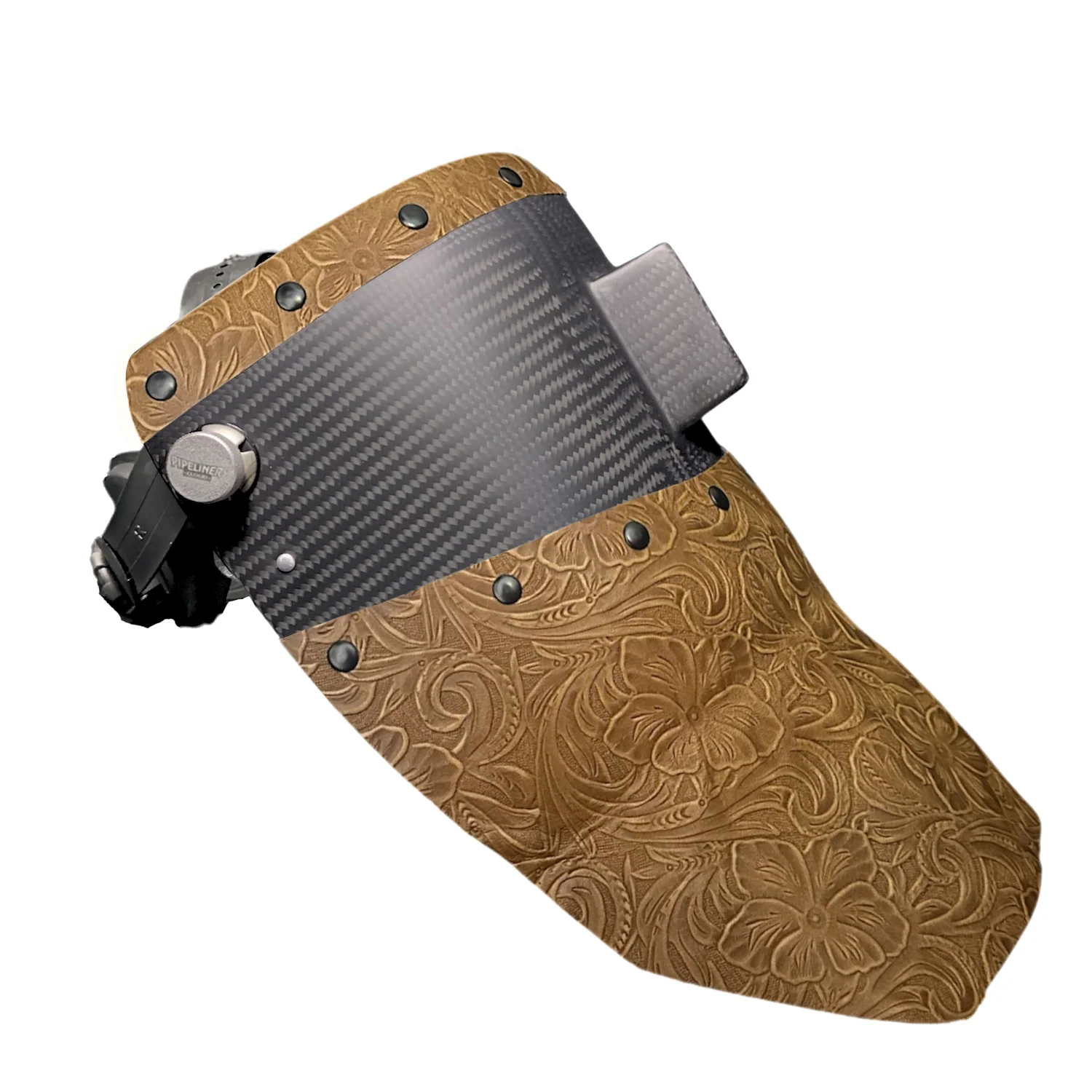 Chopped Top & Bottom Carbon Fiber Welding Hood - Image 24