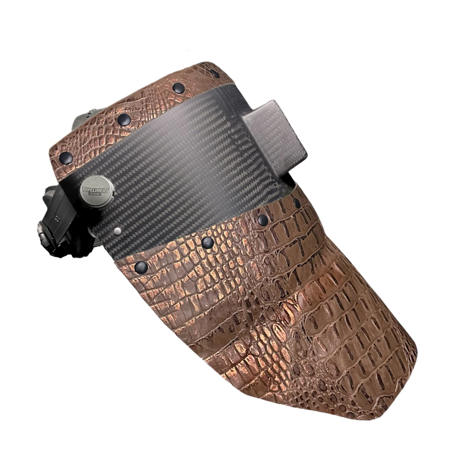 Chopped Top & Bottom Carbon Fiber Welding Hood - Image 39