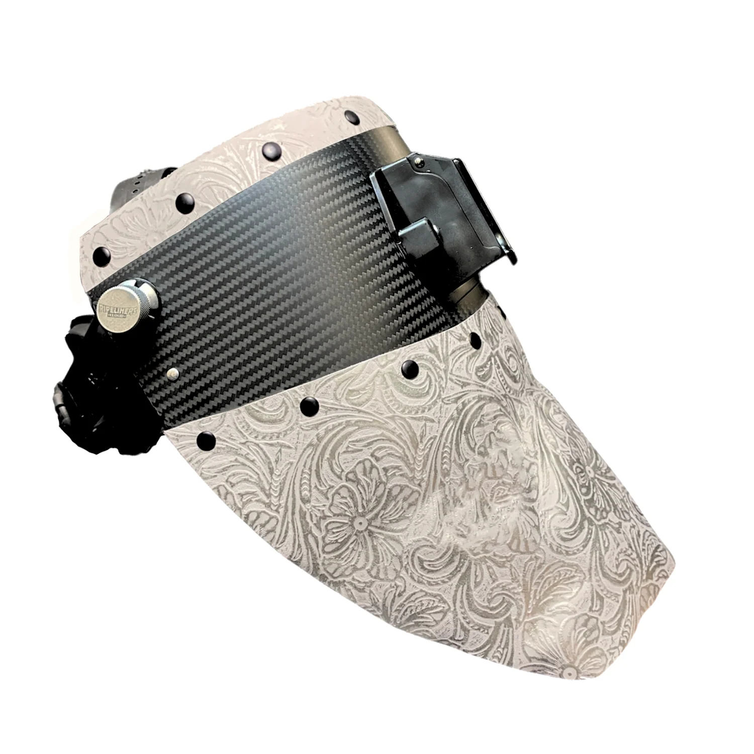 Chopped Top & Bottom Carbon Fiber Welding Hood - Image 4