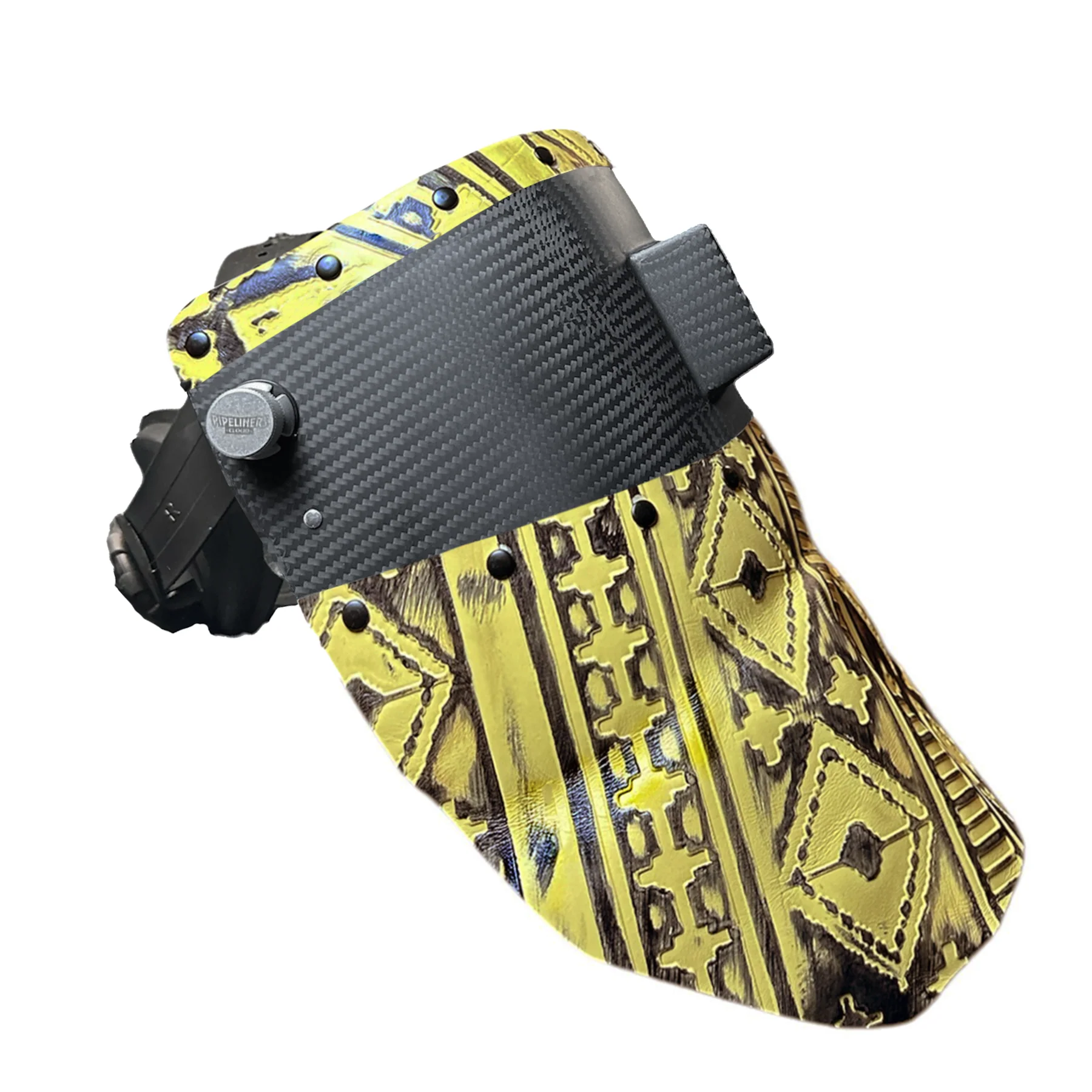 Chopped Top & Bottom Carbon Fiber Welding Hood - Image 43