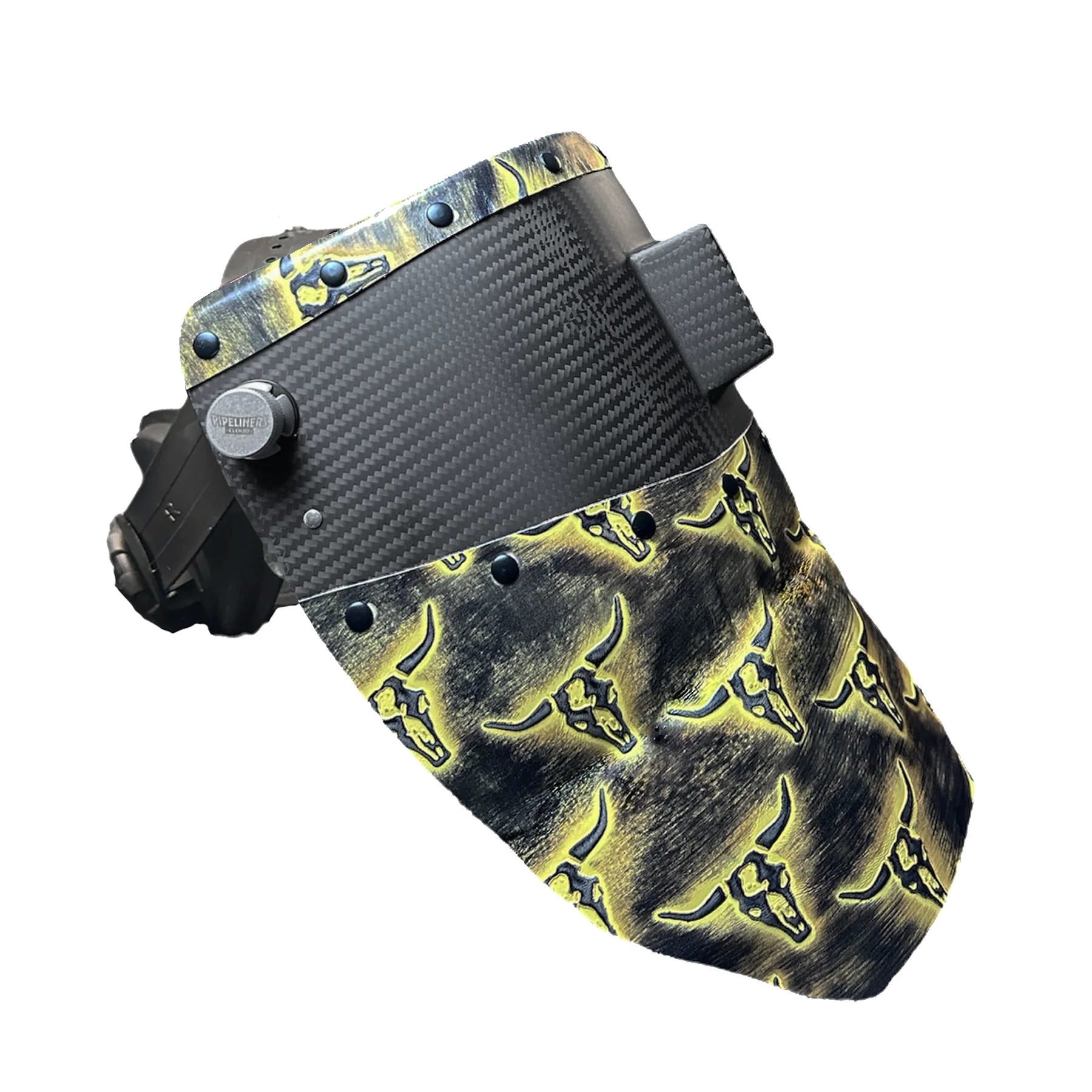 Chopped Top & Bottom Carbon Fiber Welding Hood - Image 44