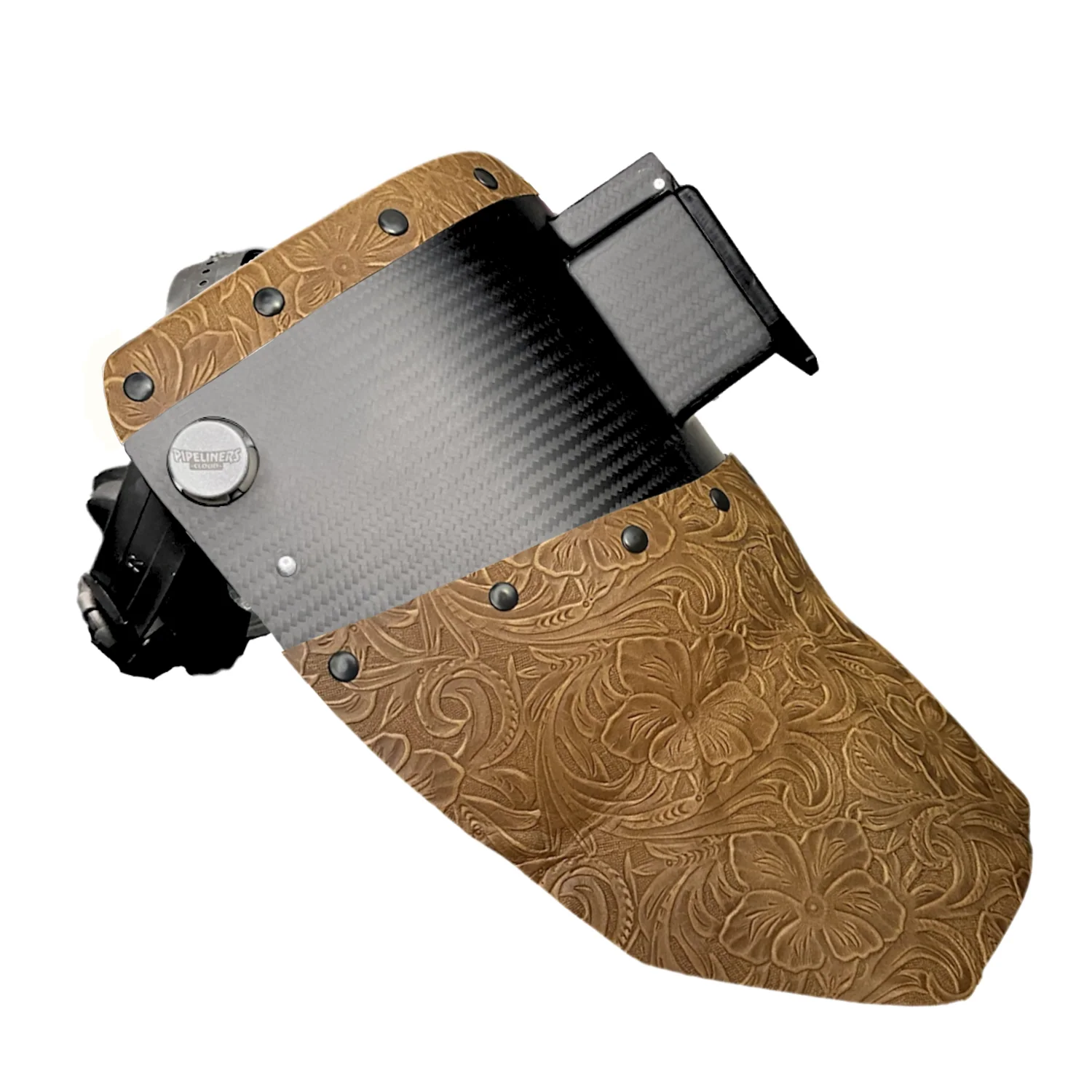 Chopped Top & Bottom Carbon Fiber Welding Hood - Image 49