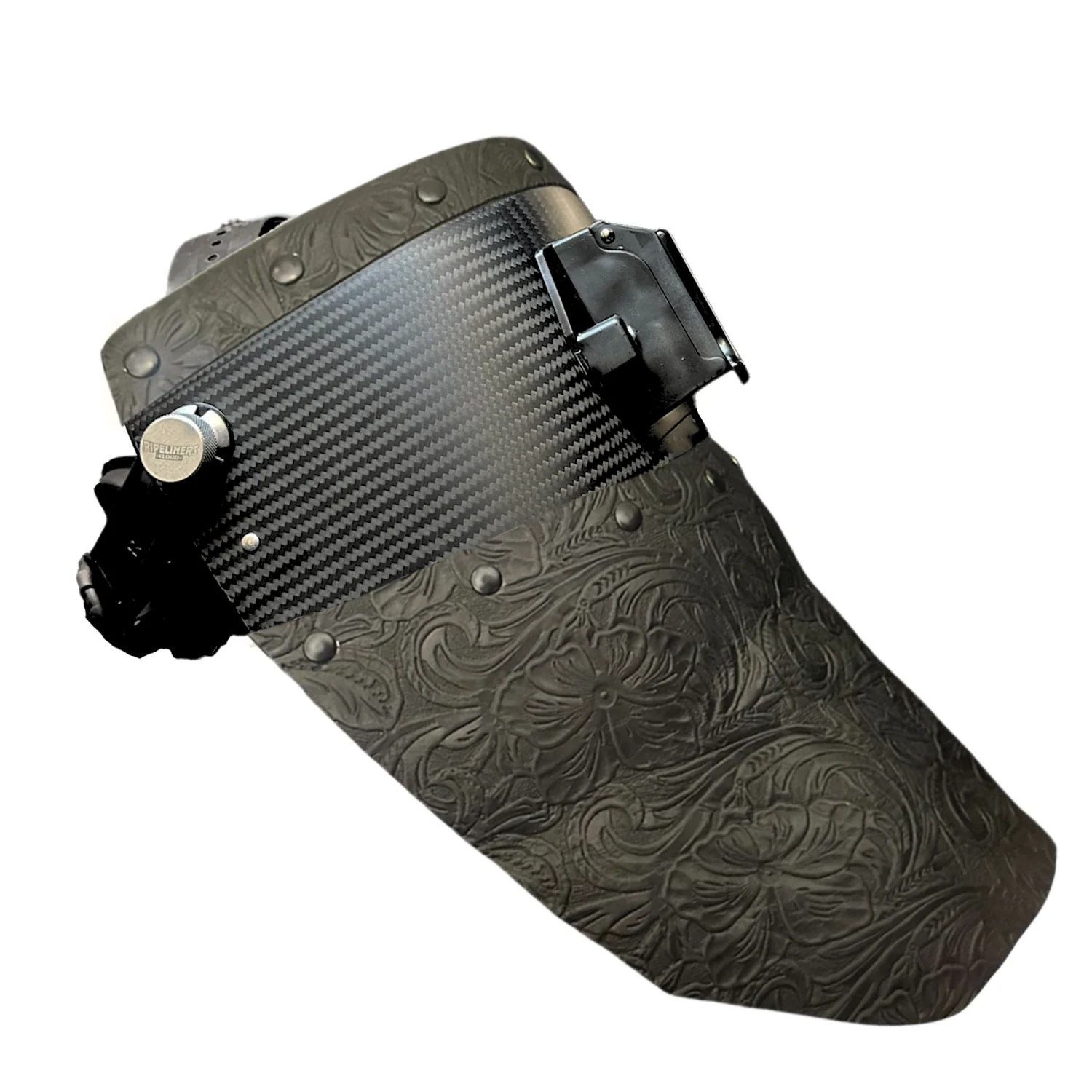 Chopped Top & Bottom Carbon Fiber Welding Hood - Image 5