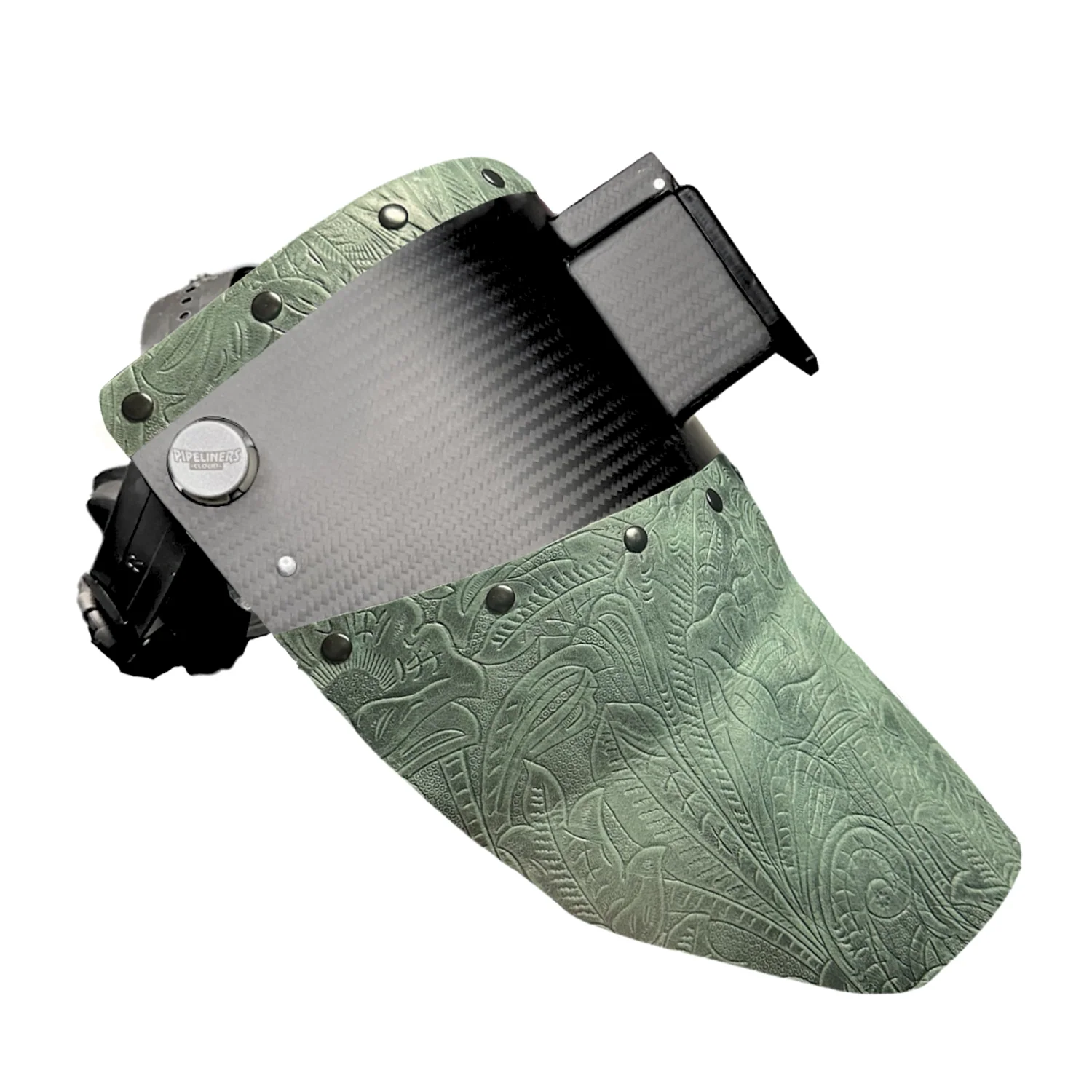 Chopped Top & Bottom Carbon Fiber Welding Hood - Image 51