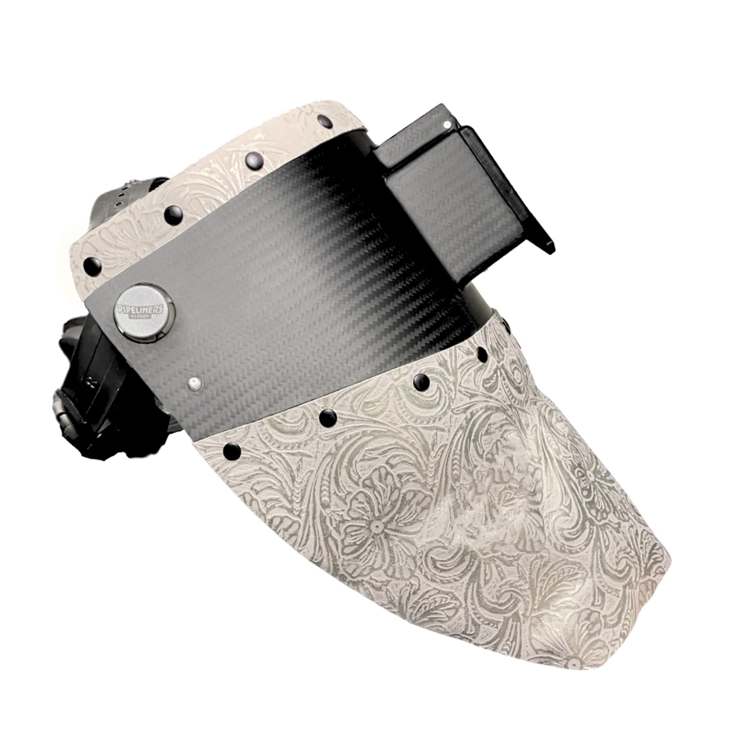 Chopped Top & Bottom Carbon Fiber Welding Hood - Image 53