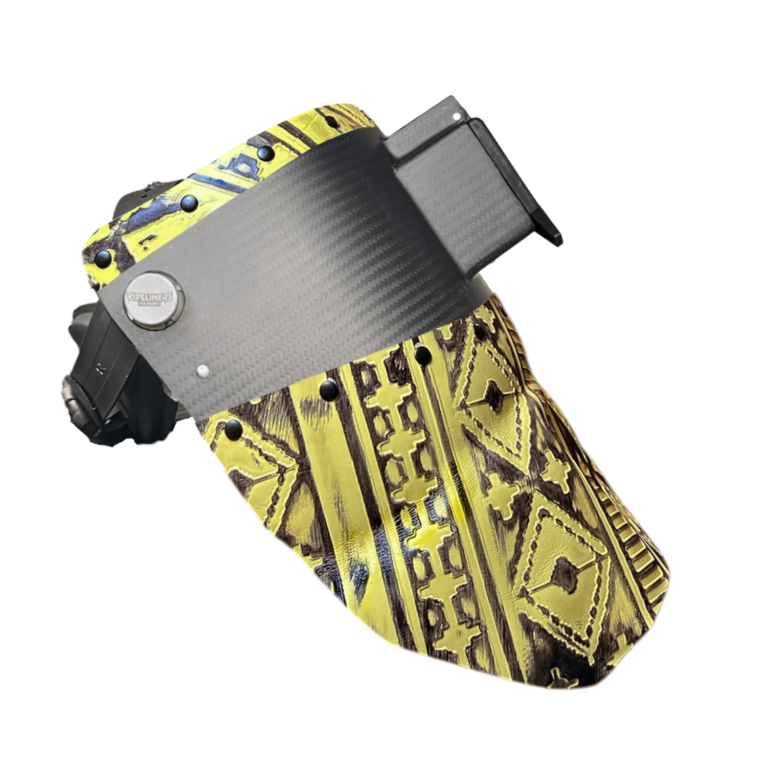 Chopped Top & Bottom Carbon Fiber Welding Hood - Image 61