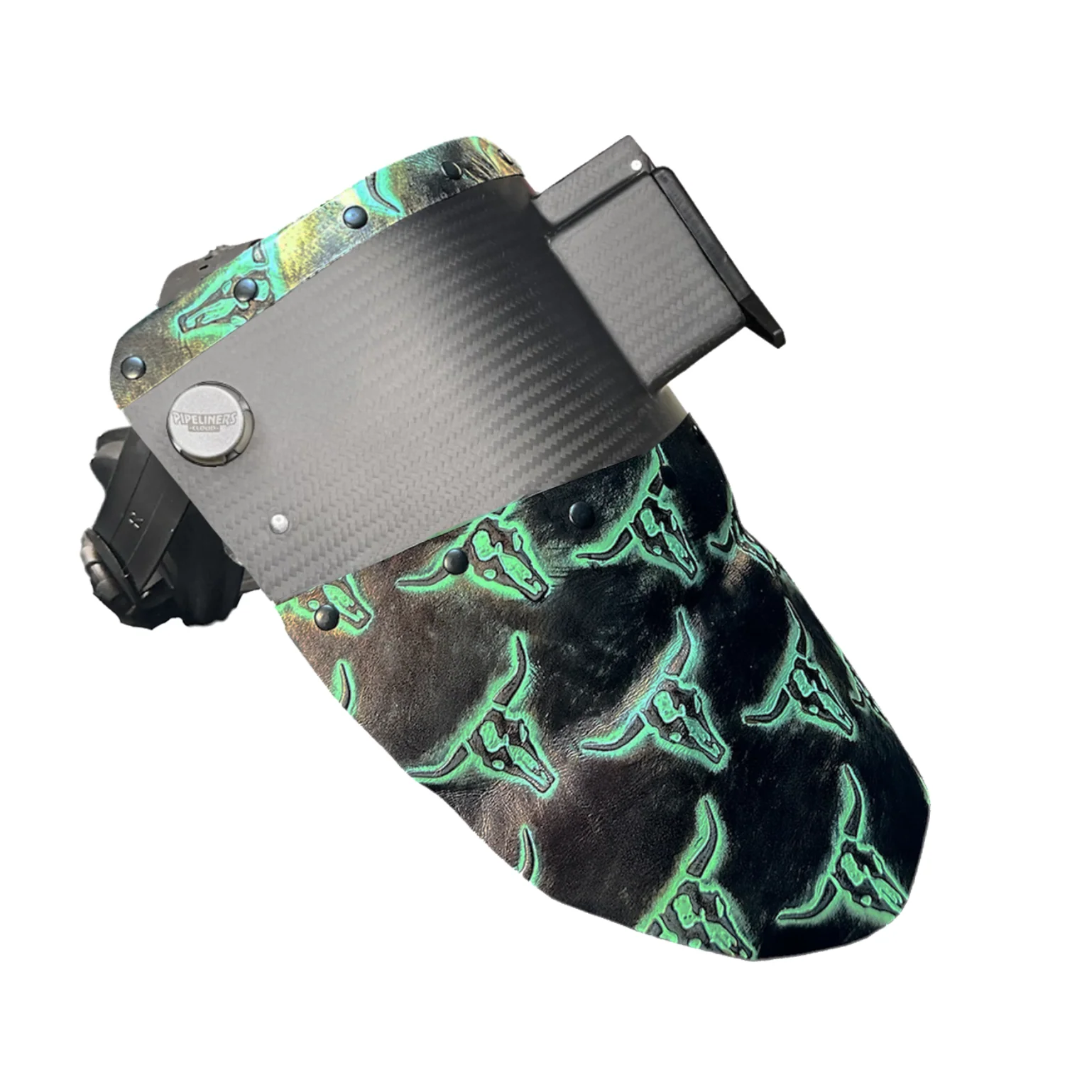 Chopped Top & Bottom Carbon Fiber Welding Hood - Image 63