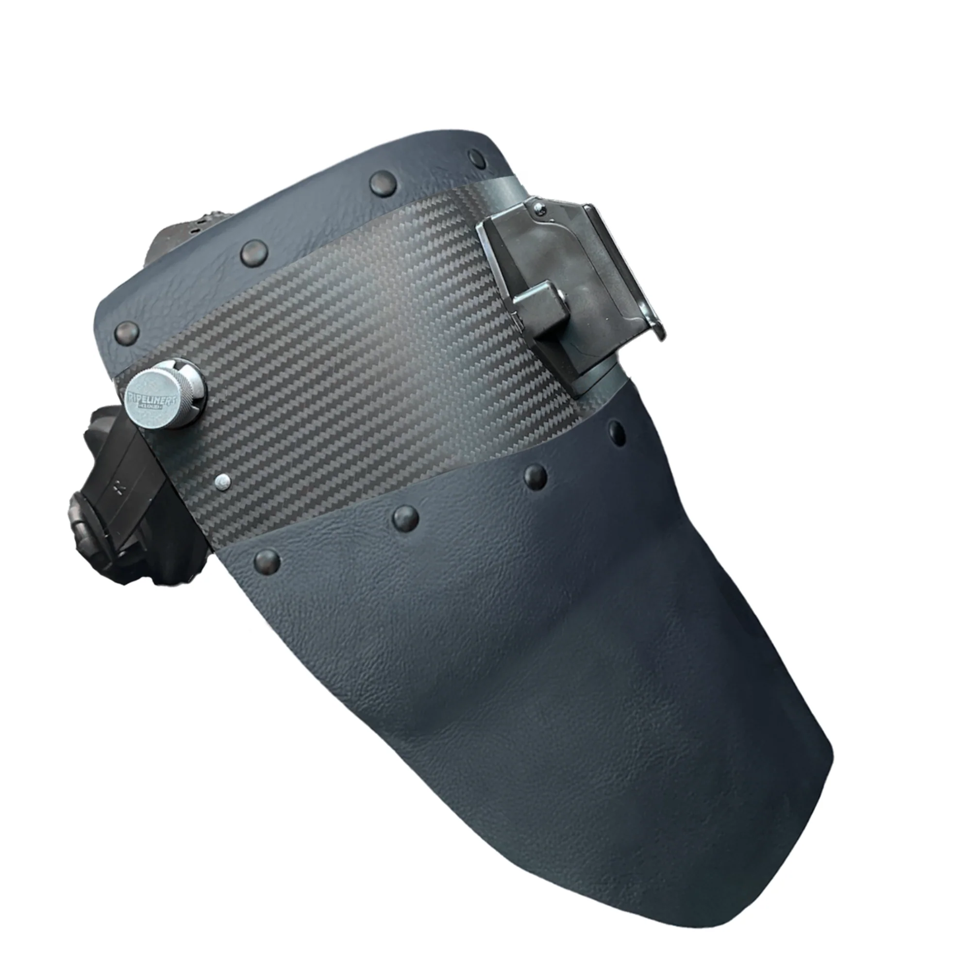 Chopped Top & Bottom Carbon Fiber Welding Hood - Image 8