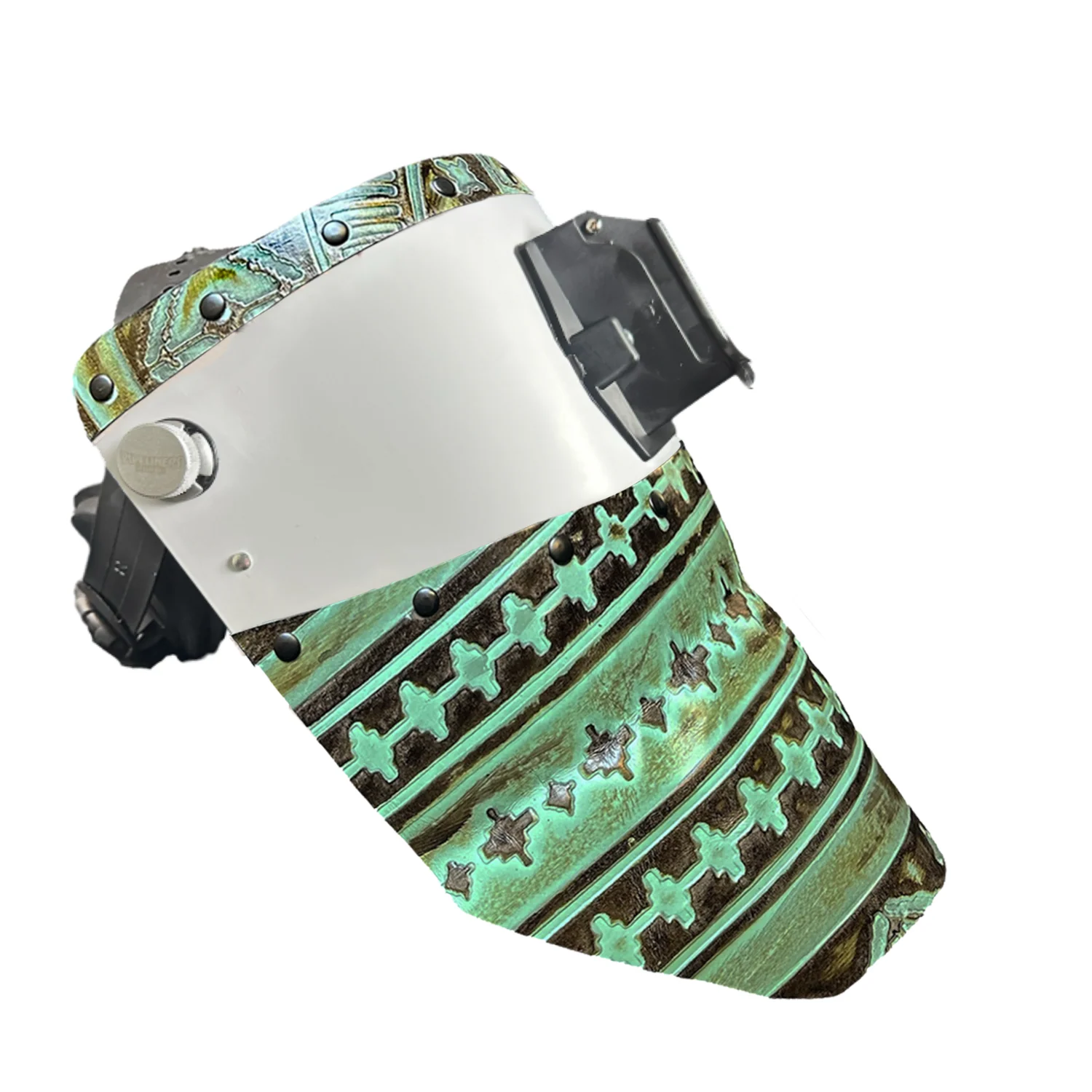 Chopped Top & Bottom Carbon Fiber Welding Hood - Image 95