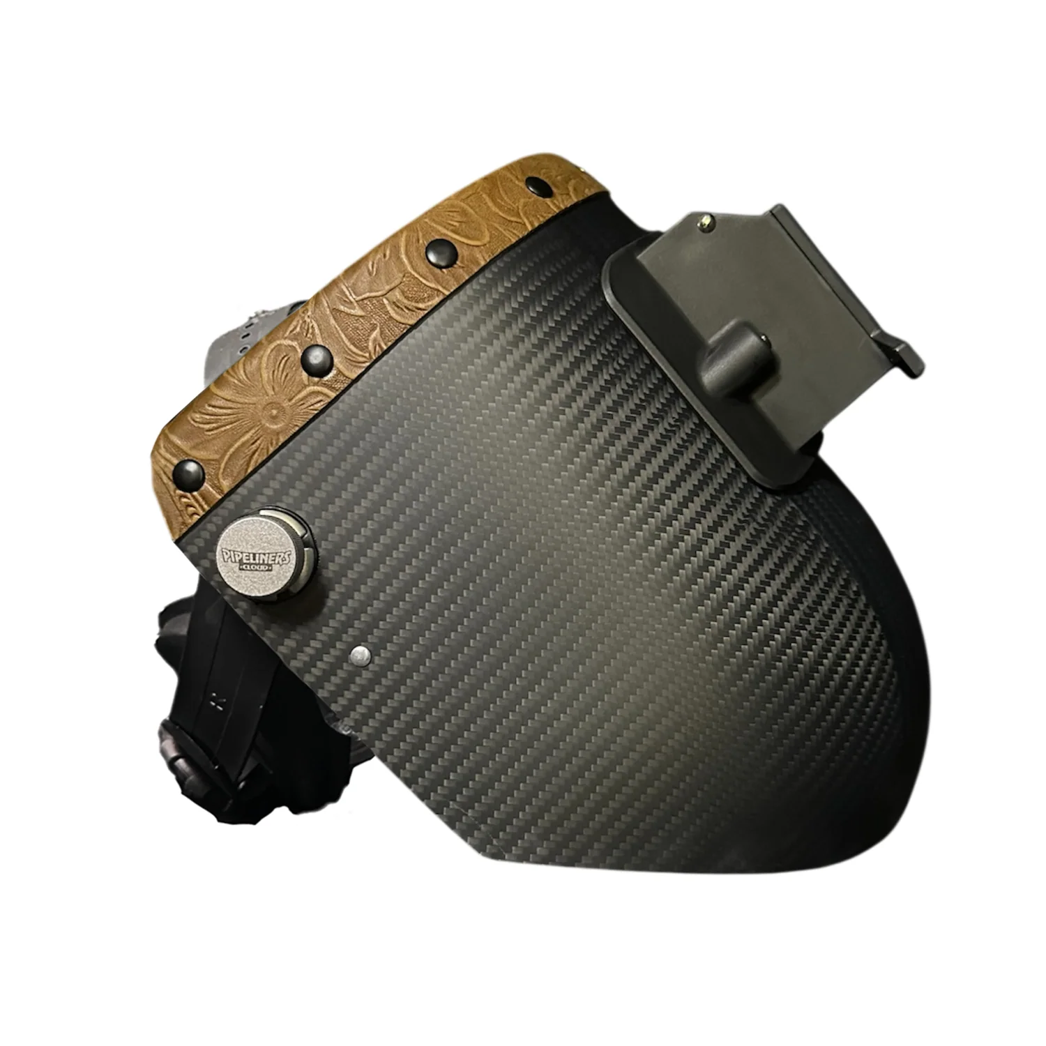 Chopped Top Carbon Fiber Welding Hood - Image 10