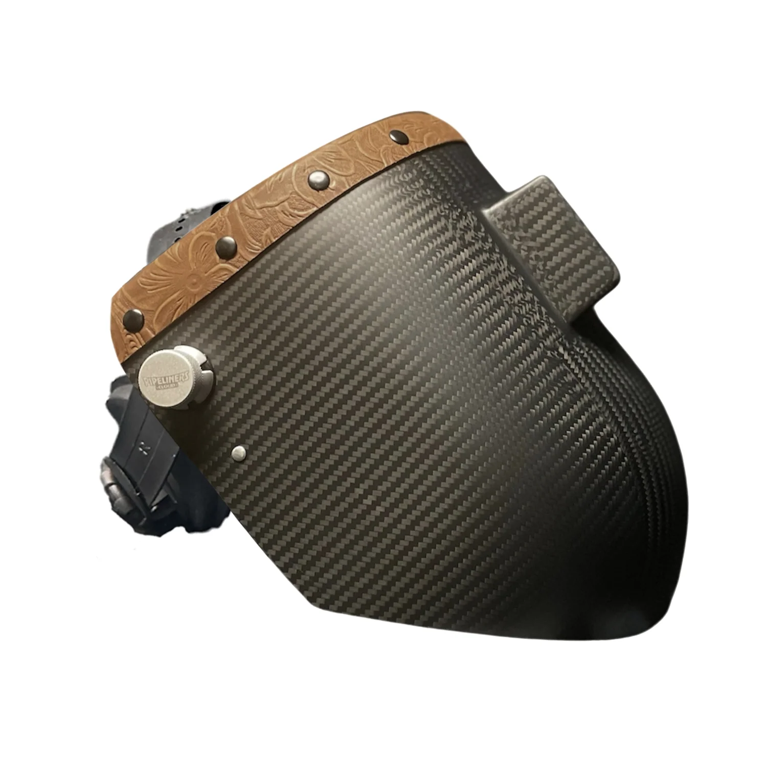 Chopped Top Carbon Fiber Welding Hood - Image 11