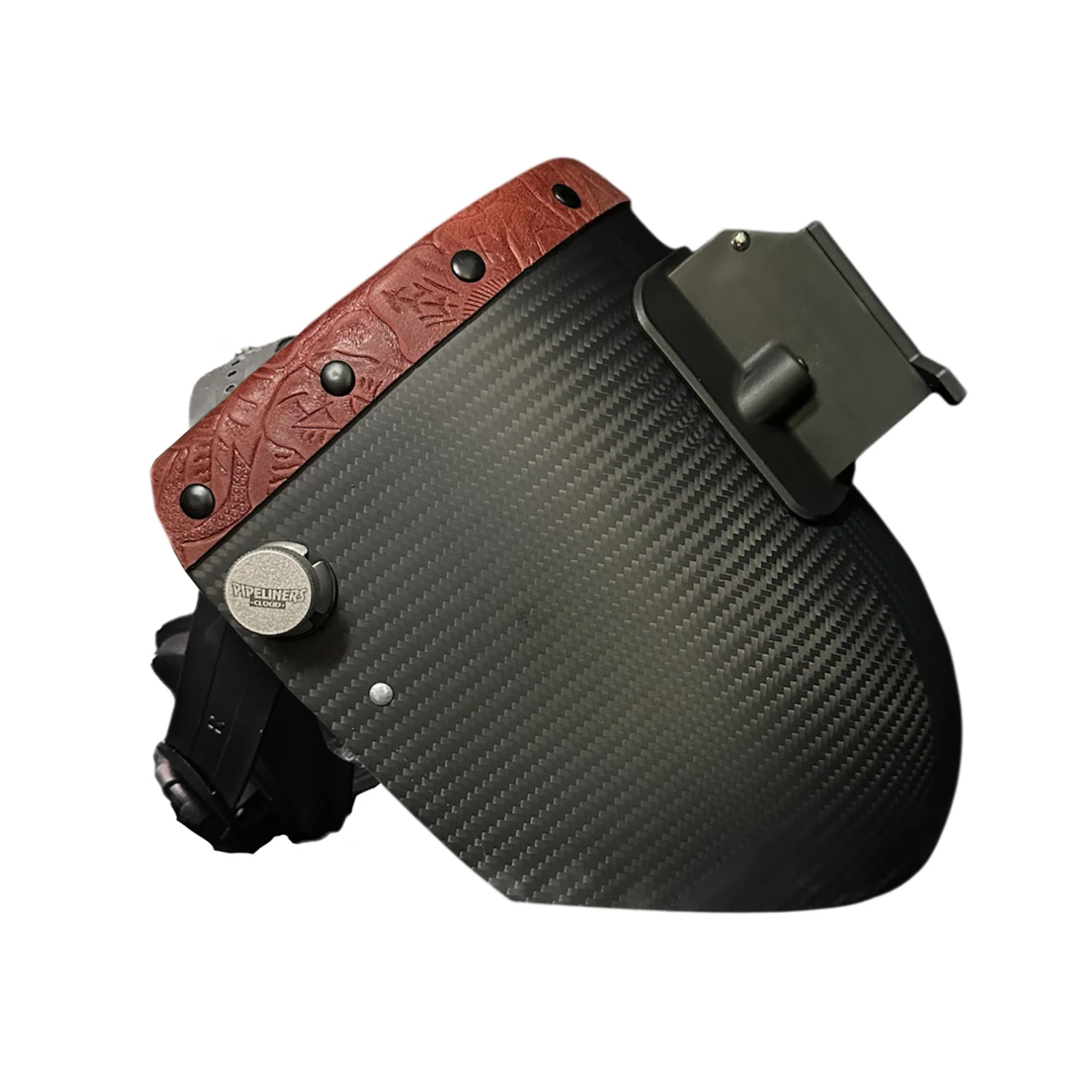 Chopped Top Carbon Fiber Welding Hood - Image 13