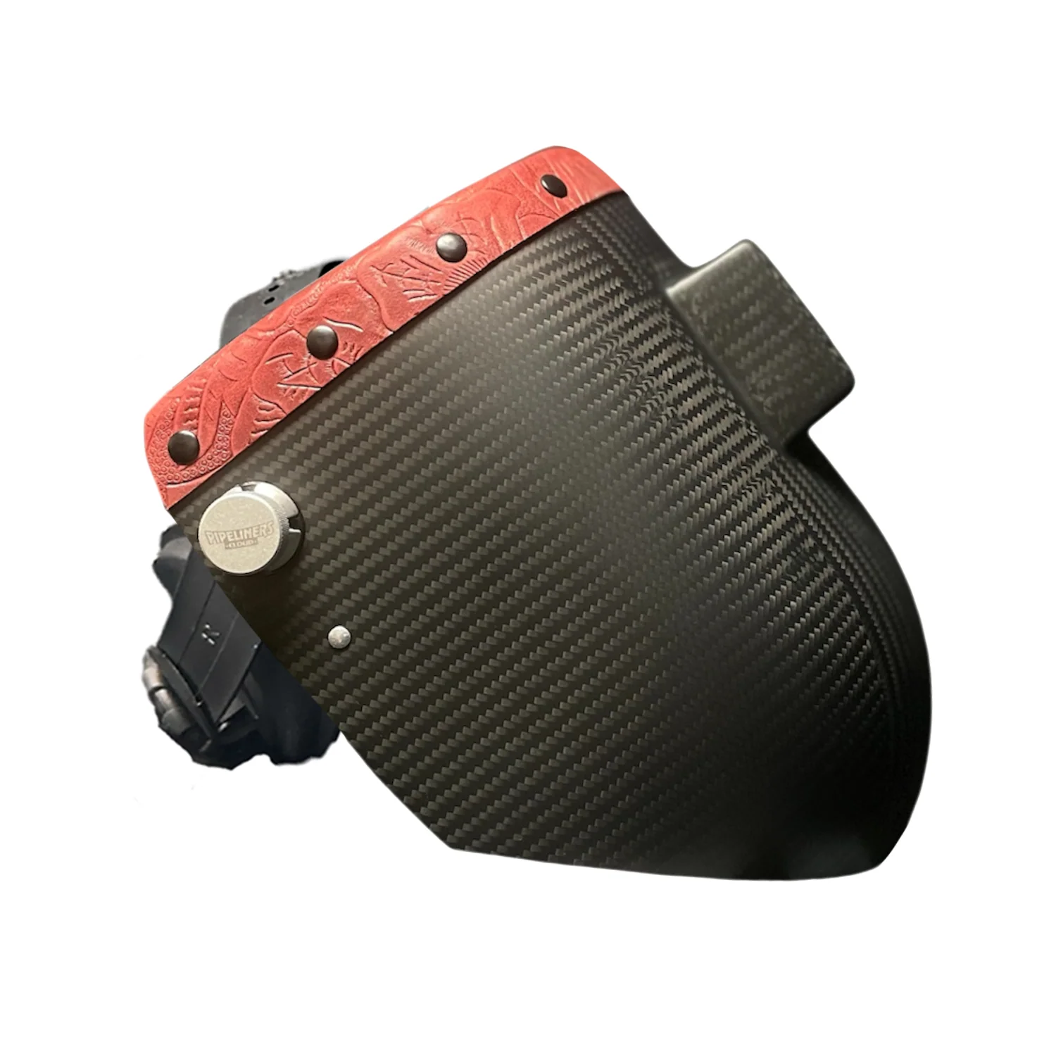 Chopped Top Carbon Fiber Welding Hood - Image 16
