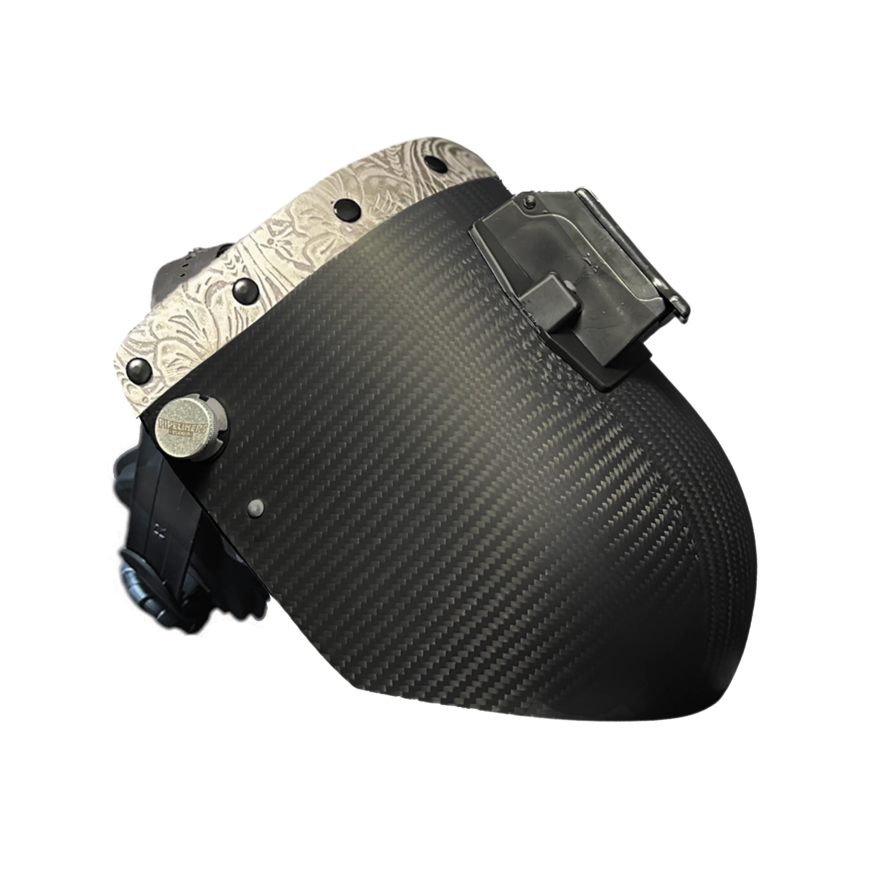 Chopped Top Carbon Fiber Welding Hood - Image 30