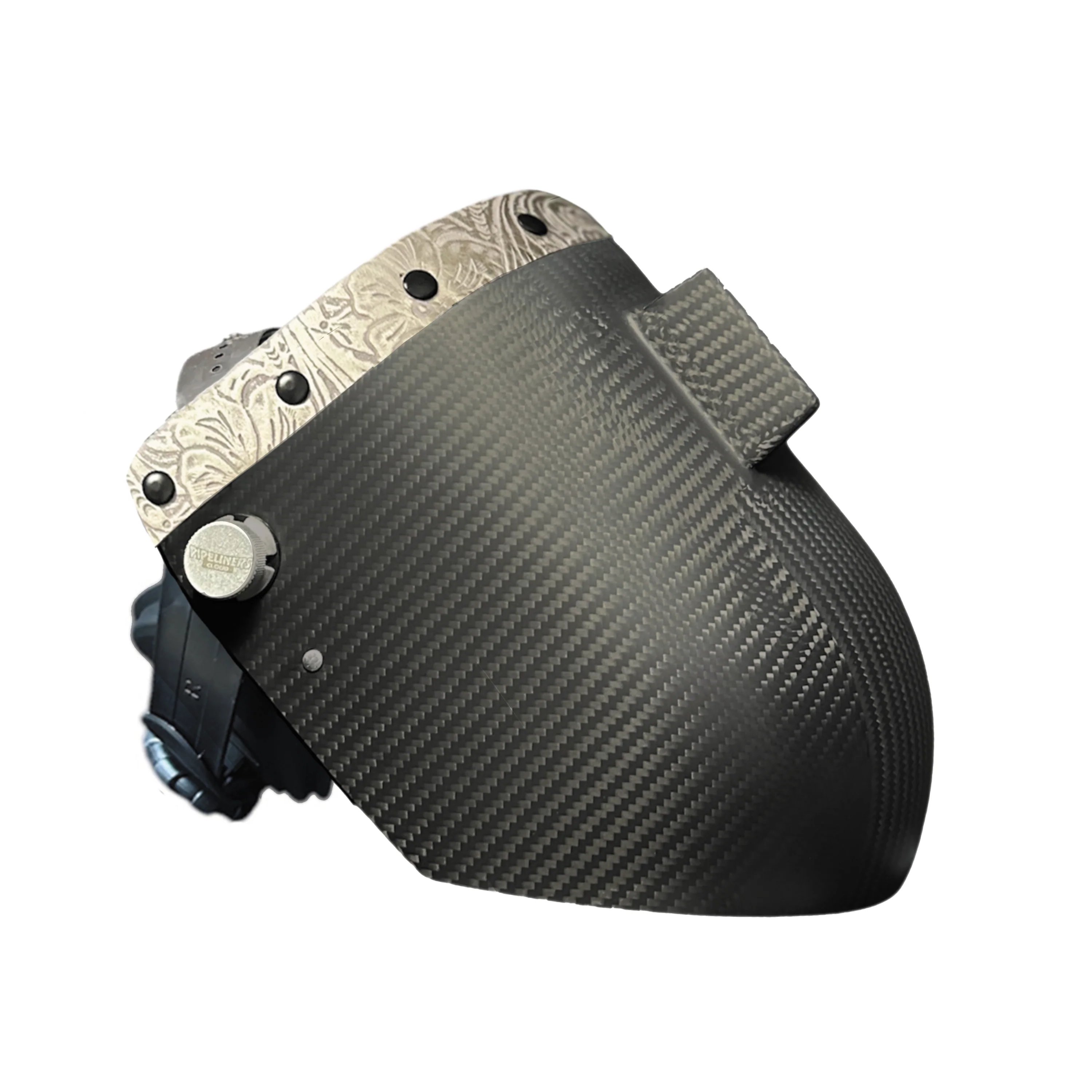 Chopped Top Carbon Fiber Welding Hood - Image 33