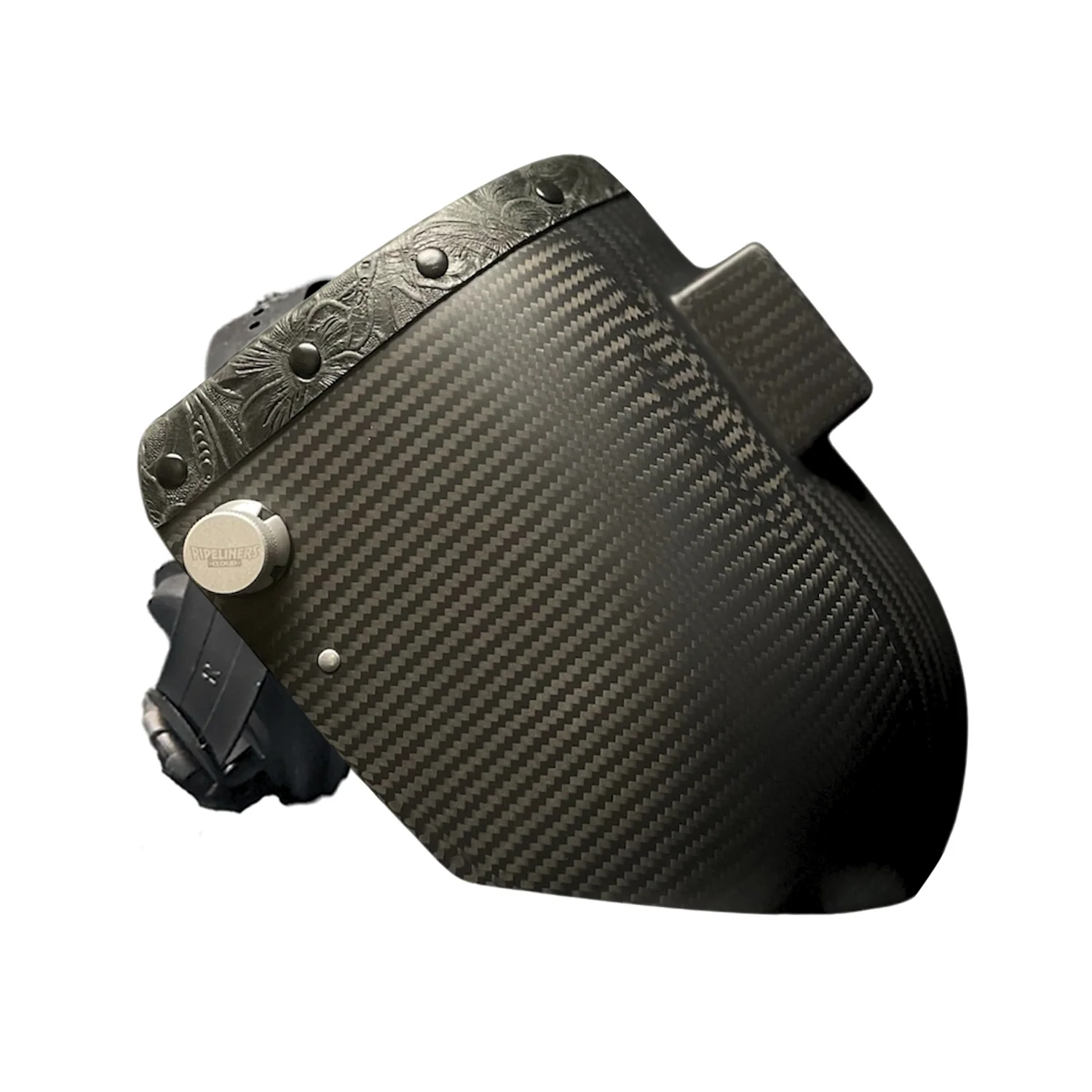 Chopped Top Carbon Fiber Welding Hood - Image 35