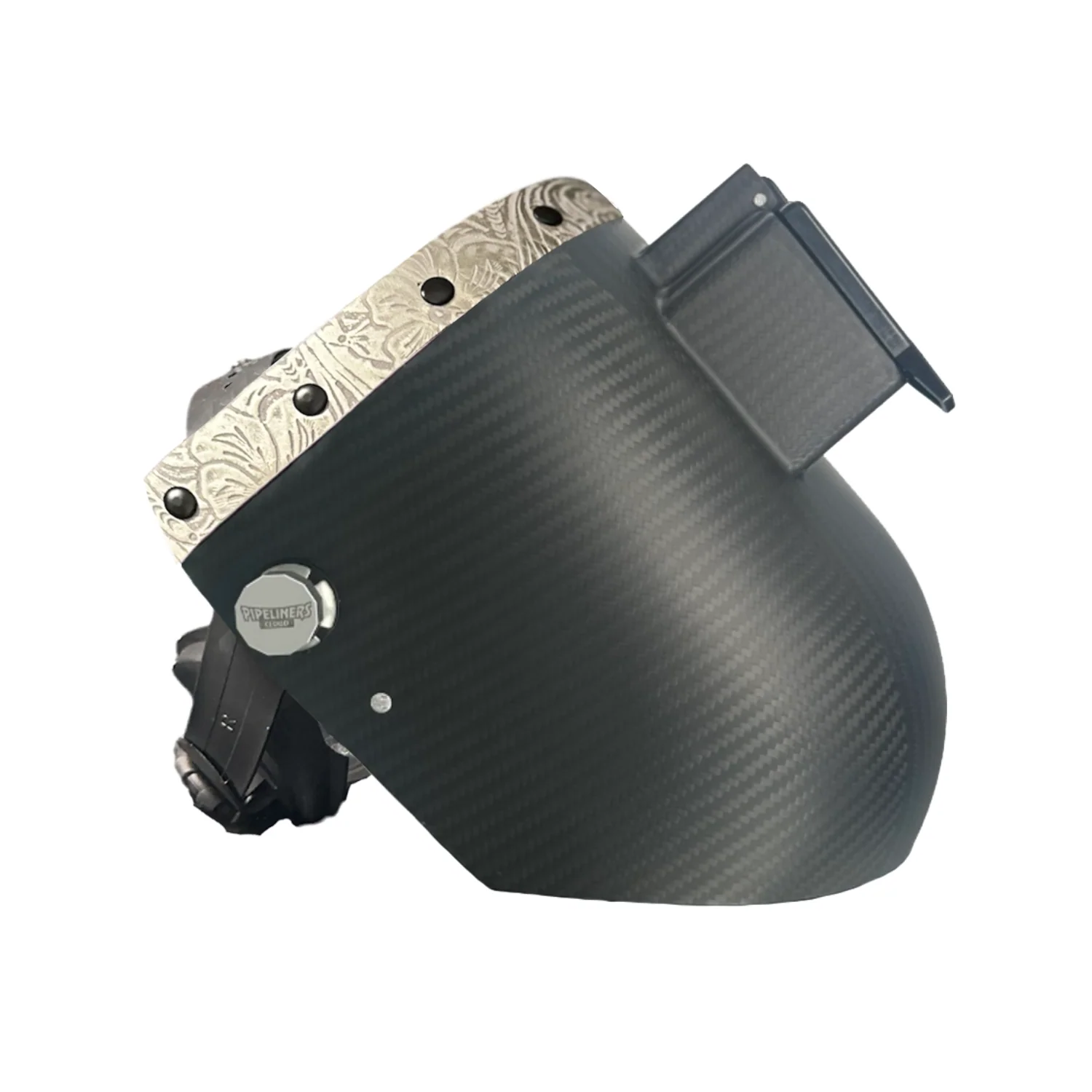 Chopped Top Carbon Fiber Welding Hood - Image 36