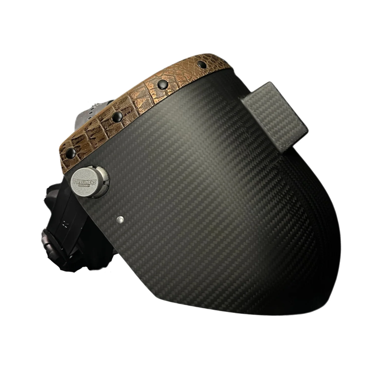 Chopped Top Carbon Fiber Welding Hood - Image 44