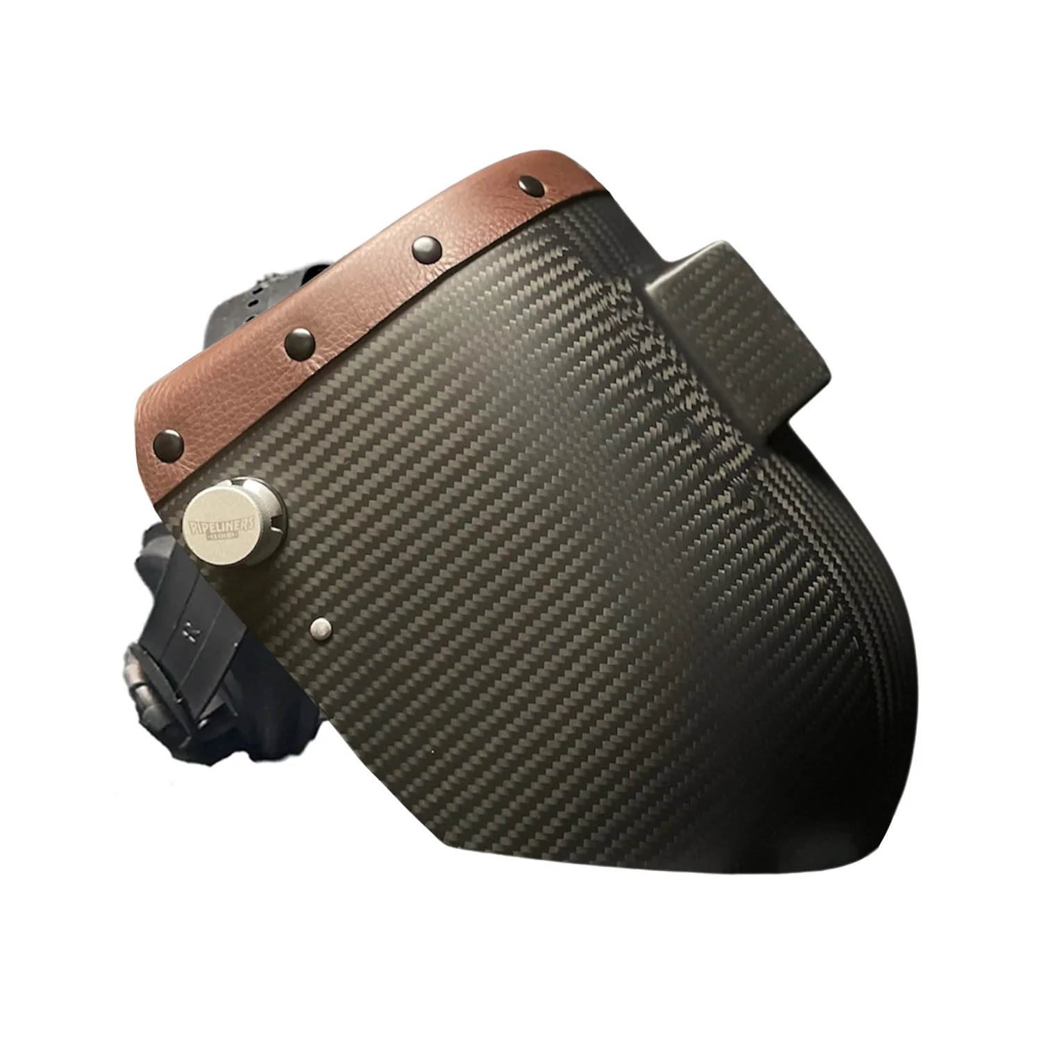 Chopped Top Carbon Fiber Welding Hood - Image 5