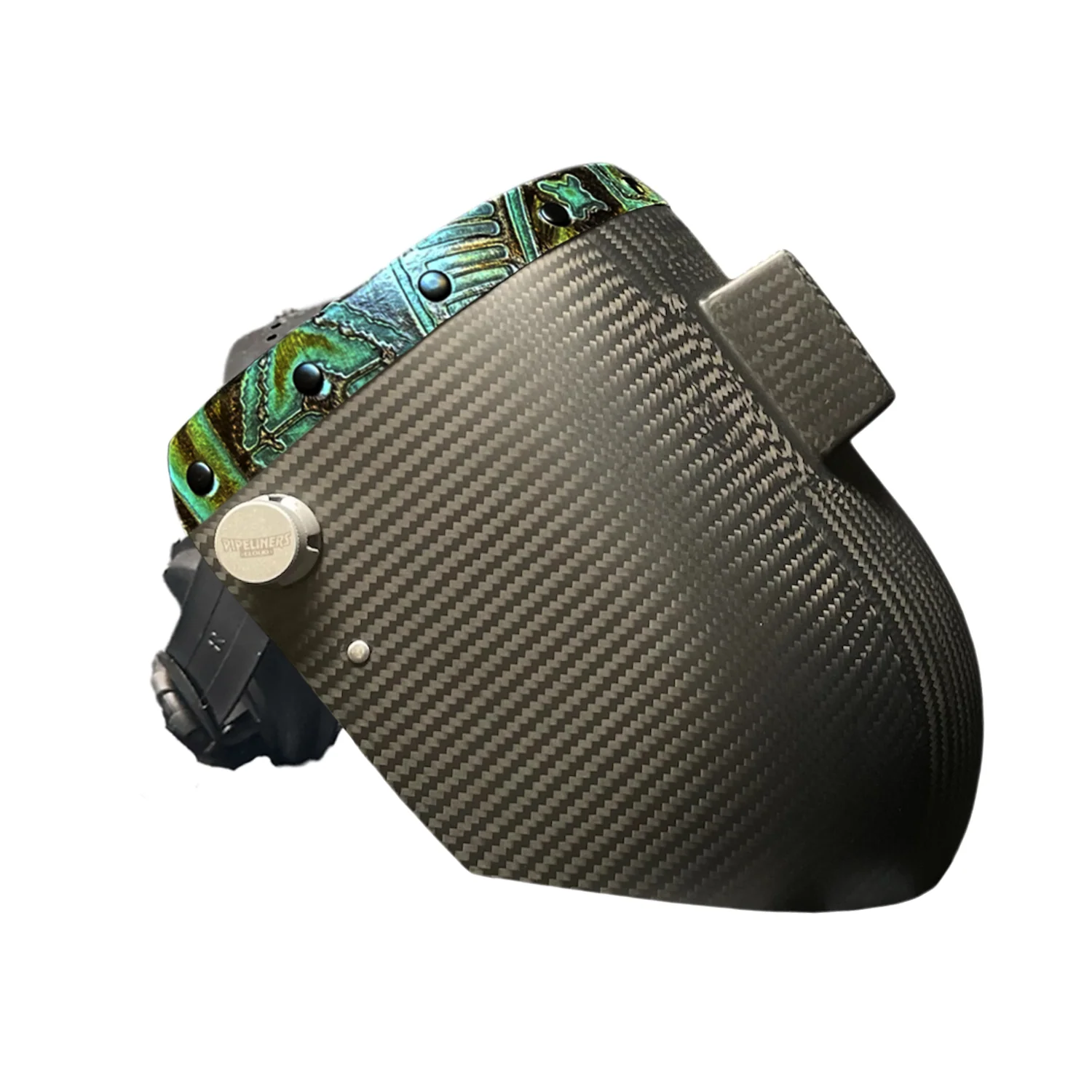 Chopped Top Carbon Fiber Welding Hood - Image 56