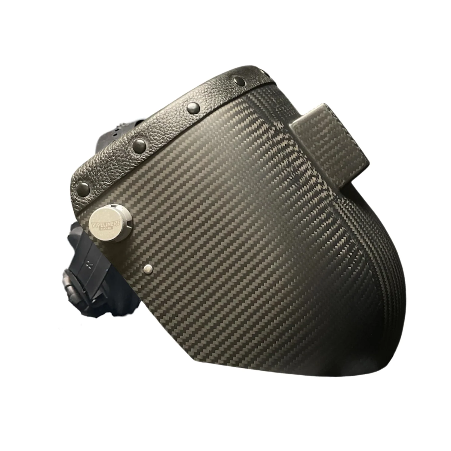 Chopped Top Carbon Fiber Welding Hood - Image 6