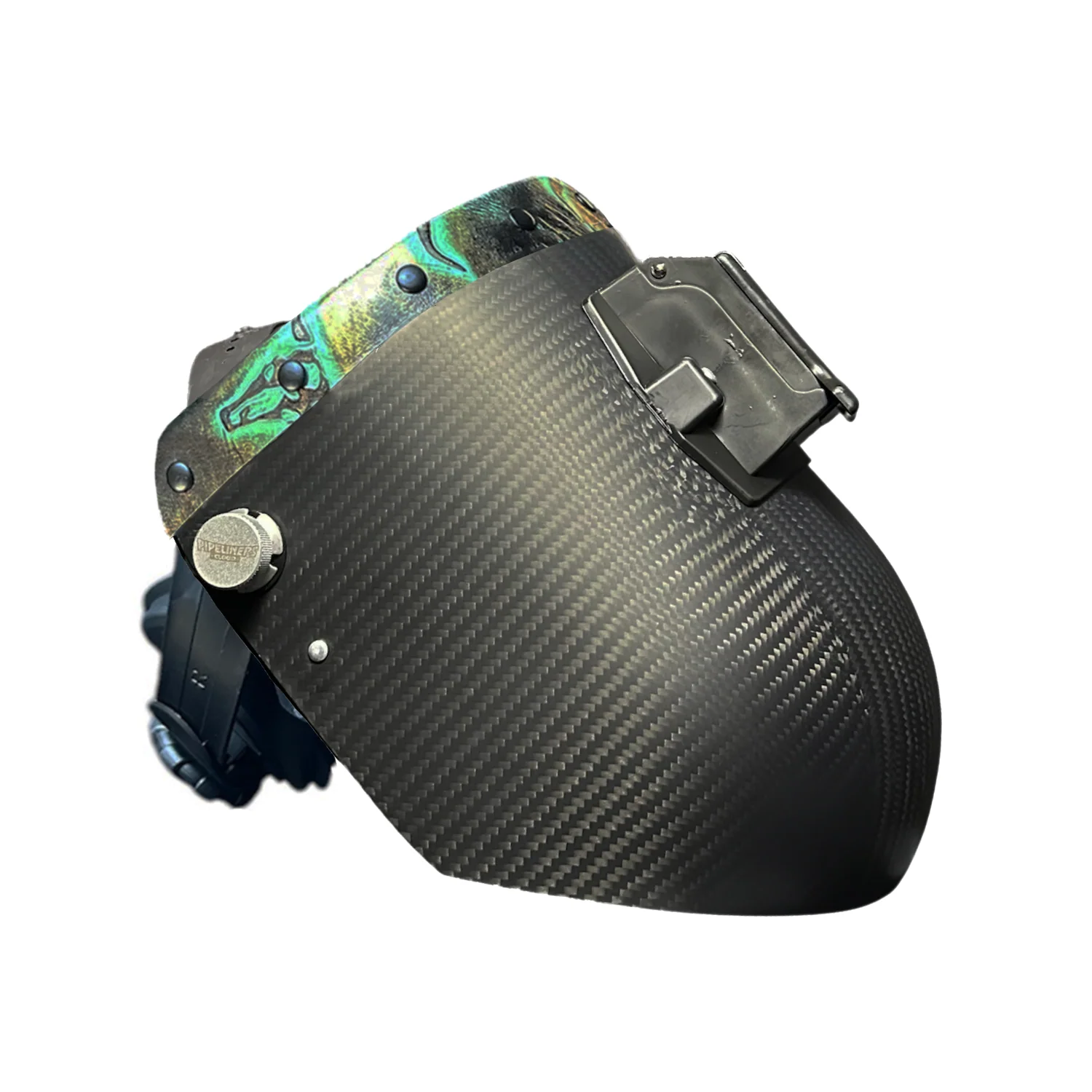 Chopped Top Carbon Fiber Welding Hood - Image 62