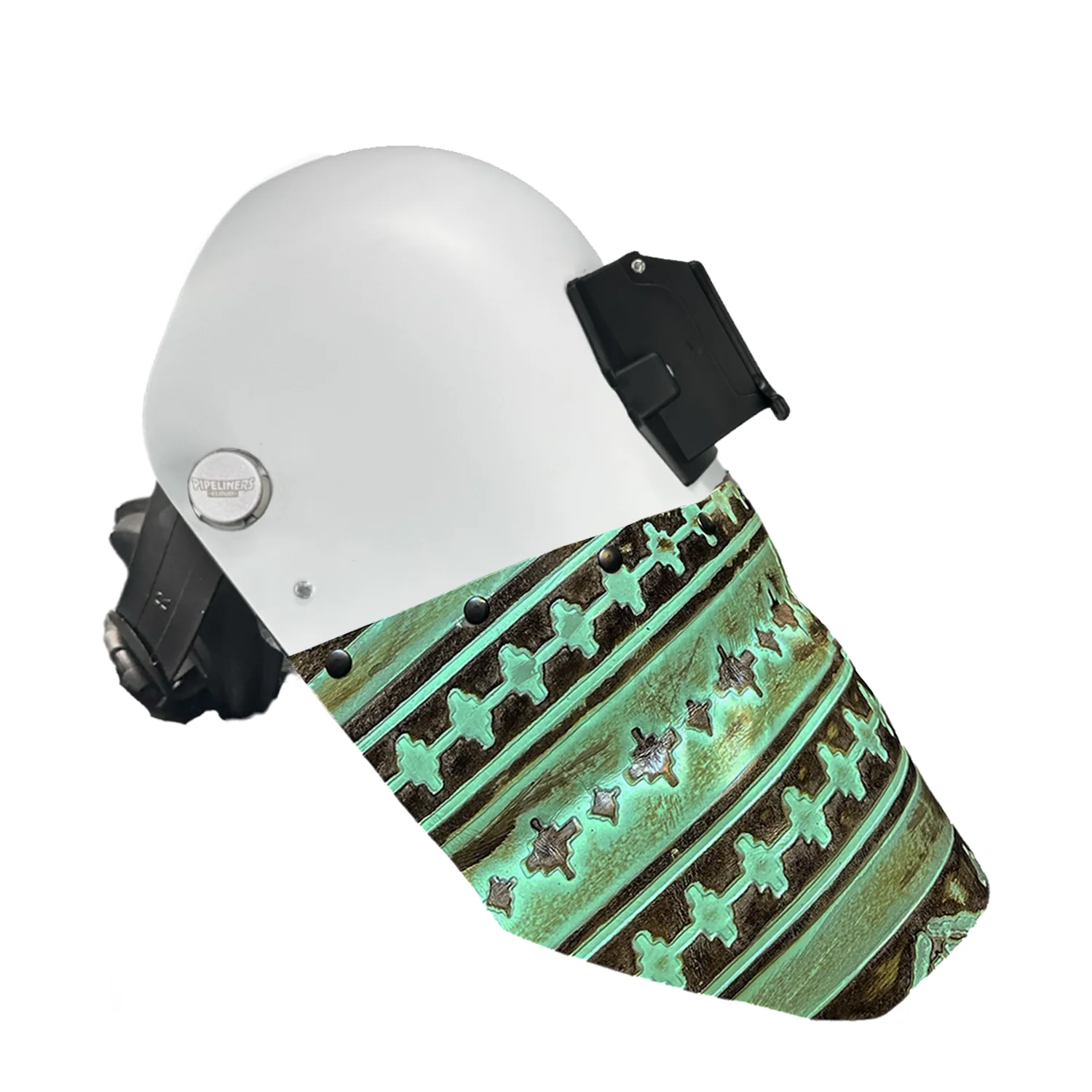 Chopped Bottom Finer Pipeliner Welding Hood - Image 41