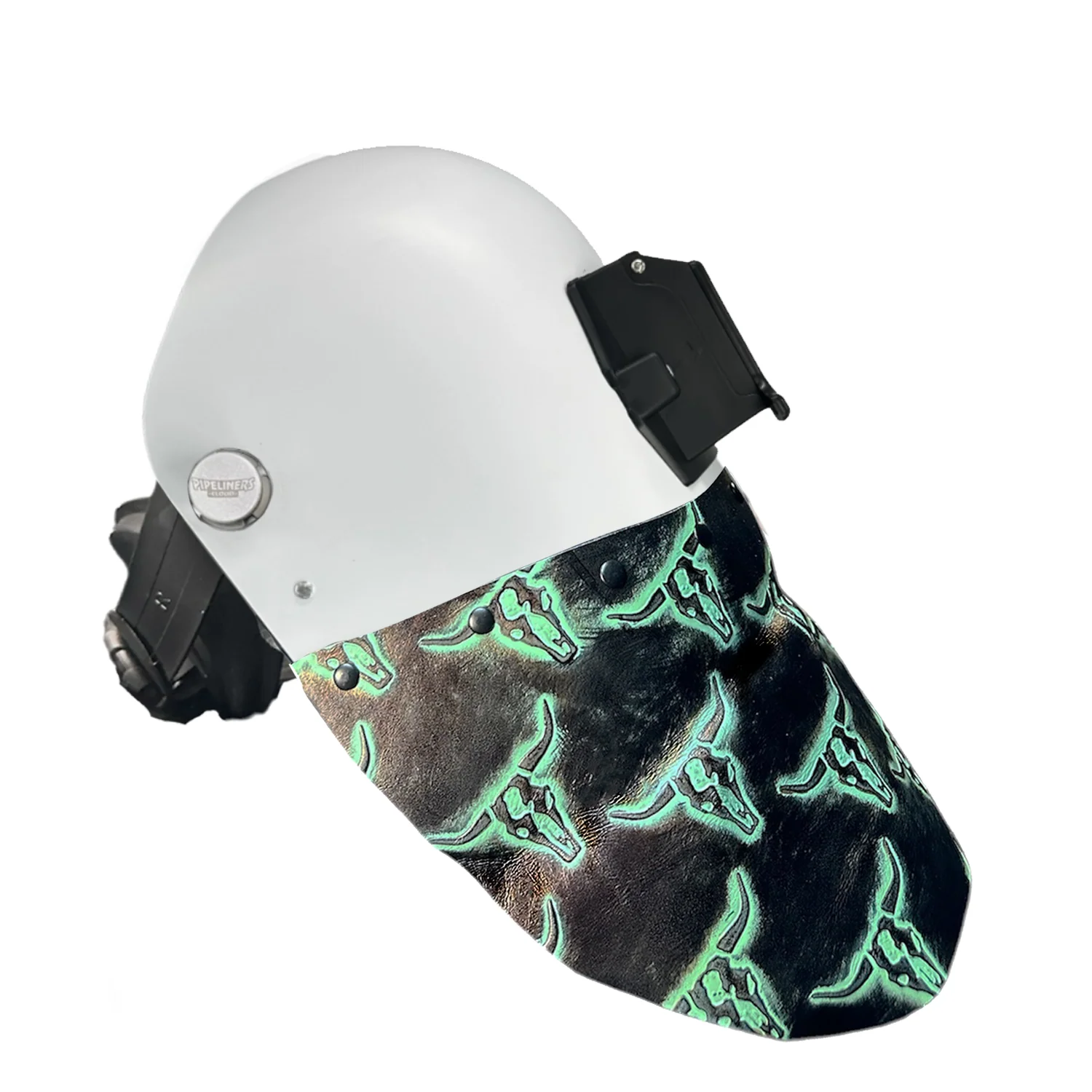 Chopped Bottom Finer Pipeliner Welding Hood - Image 44