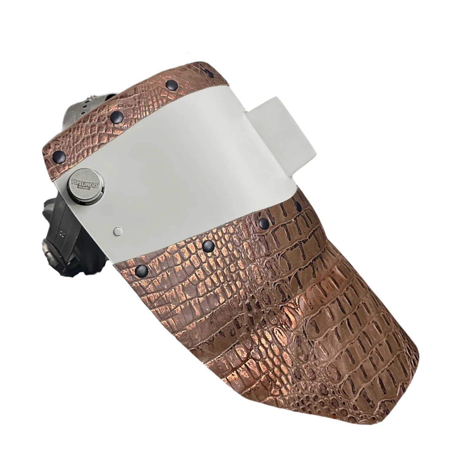 Chopped Top & Bottom Finer Pipeliner Welding Hood - Image 12