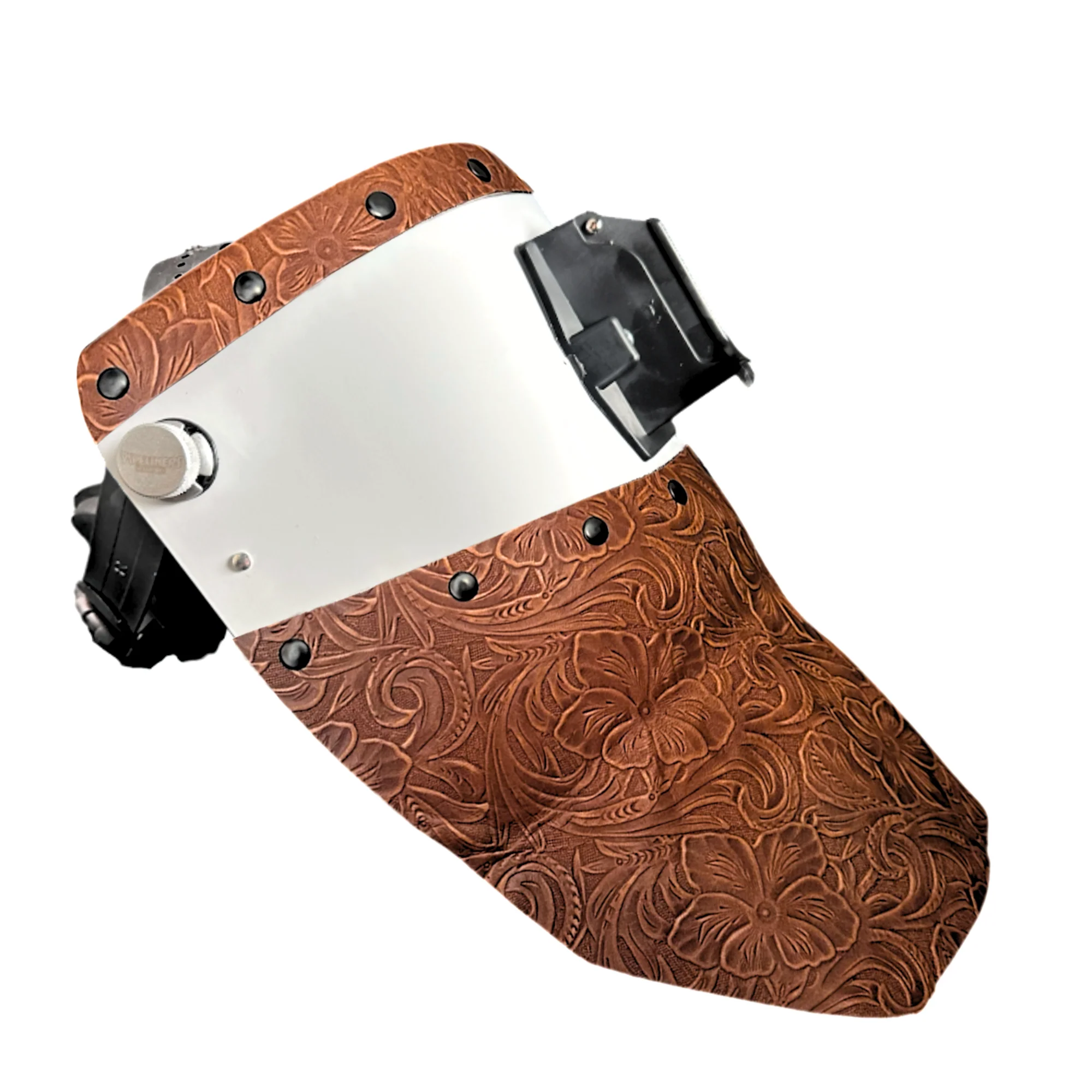 Chopped Top & Bottom Finer Pipeliner Welding Hood - Image 3