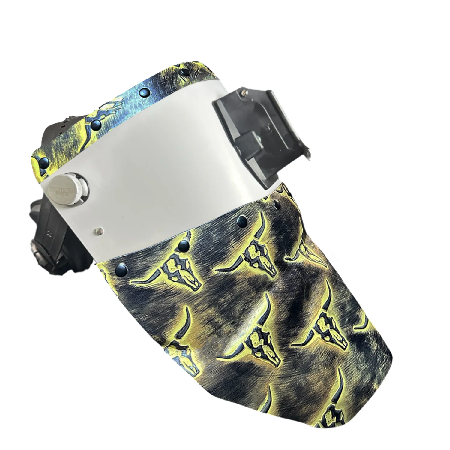 Chopped Top & Bottom Finer Pipeliner Welding Hood - Image 44